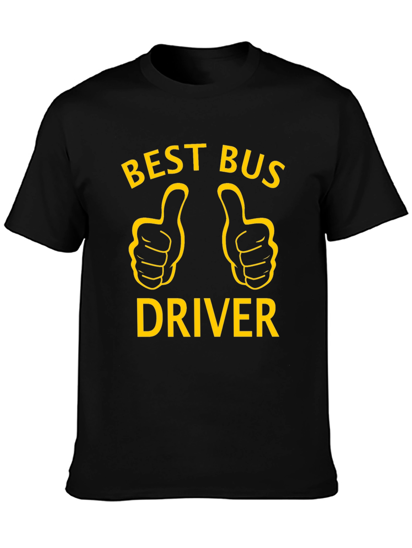 Best Bus Driver T-Shirt - Thumbs Up Graphic Tee