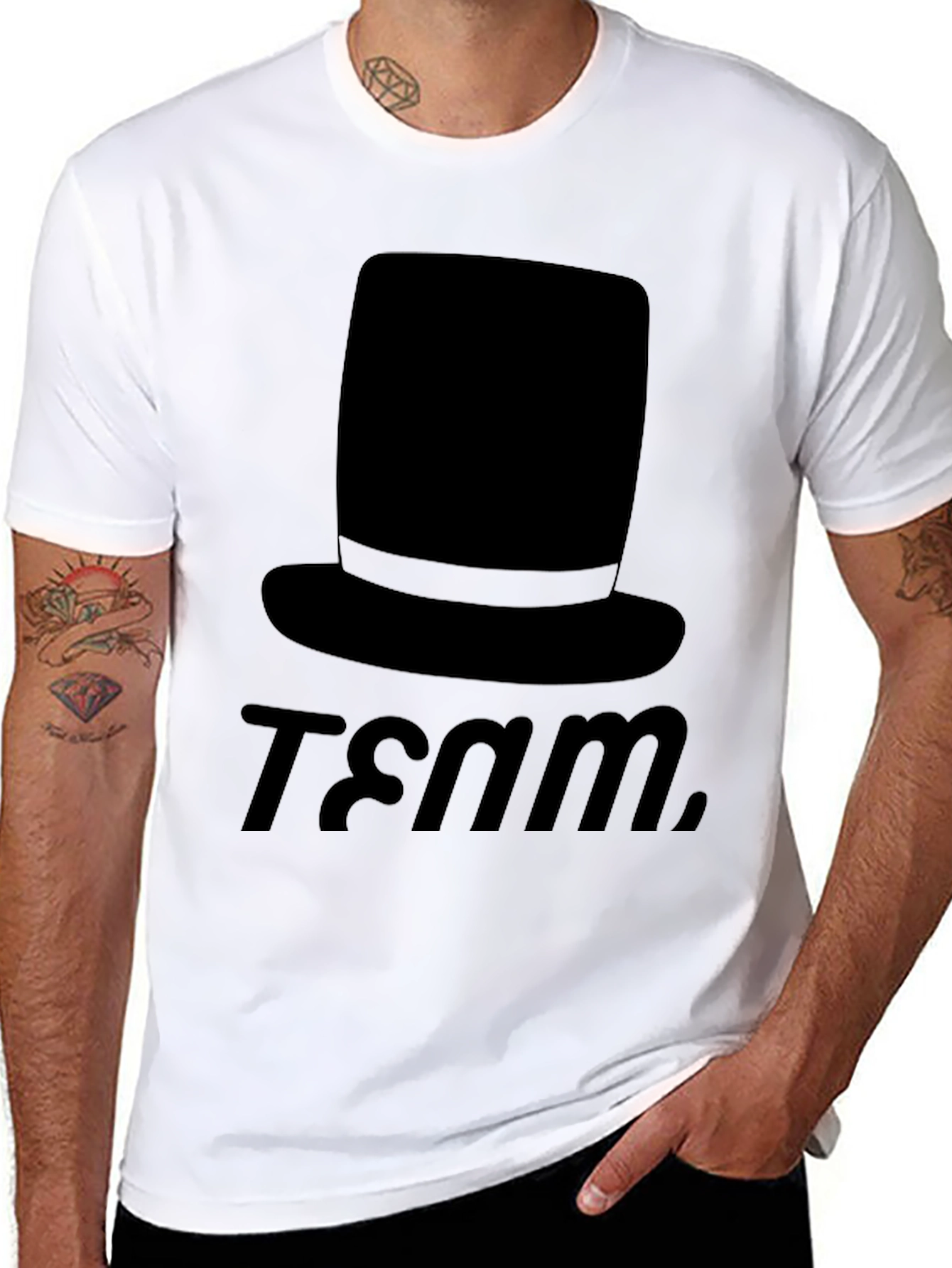Top Hat Team Graphic Tee
