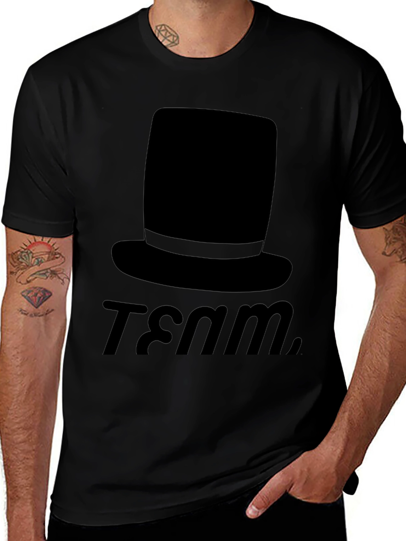 Top Hat Team Graphic Tee