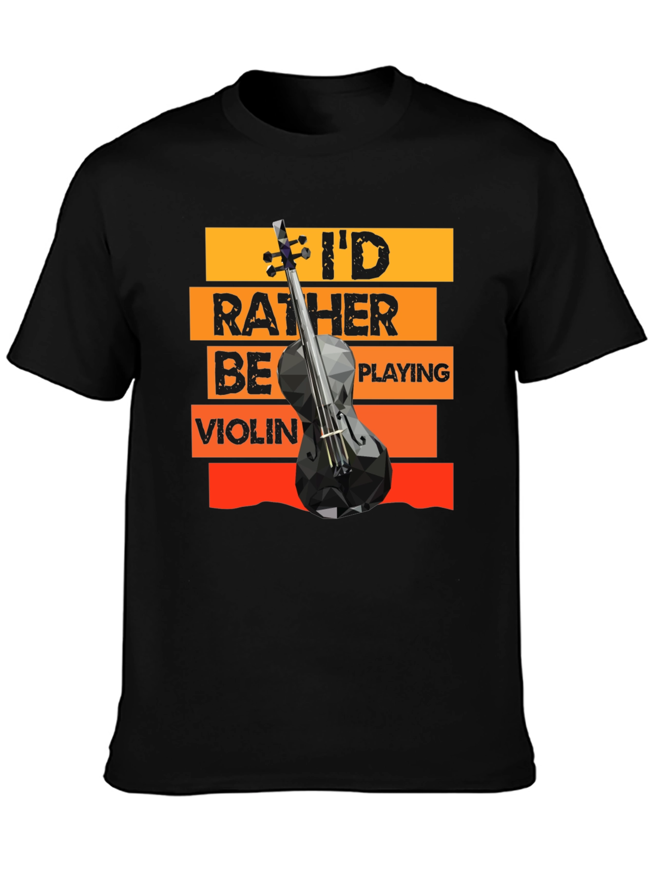 Id Rather Be Playing Violin T-Shirt