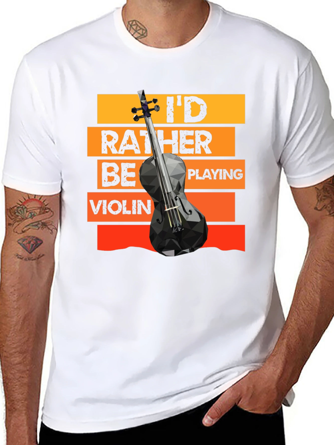 Id Rather Be Playing Violin T-Shirt