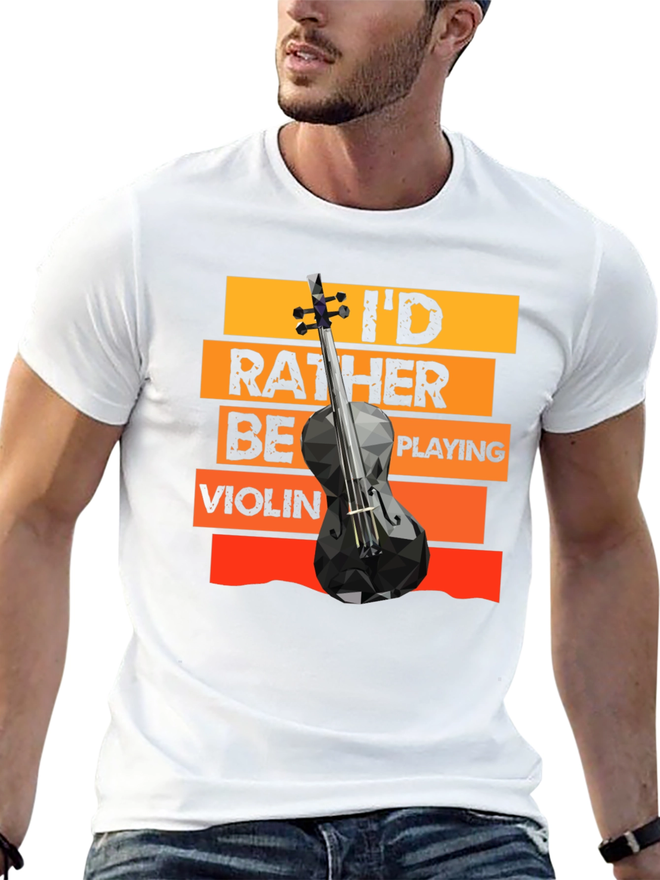 Id Rather Be Playing Violin T-Shirt
