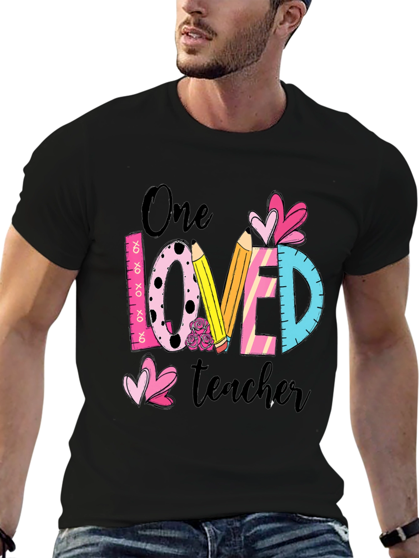 One Loved Teacher T-Shirt Teacher Appreciation Gift