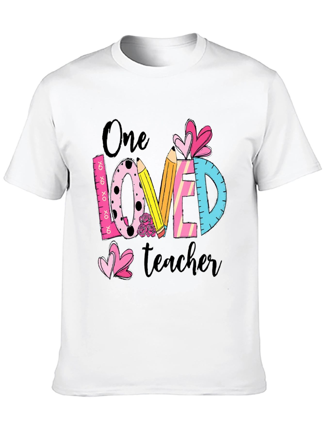 One Loved Teacher T-Shirt Teacher Appreciation Gift