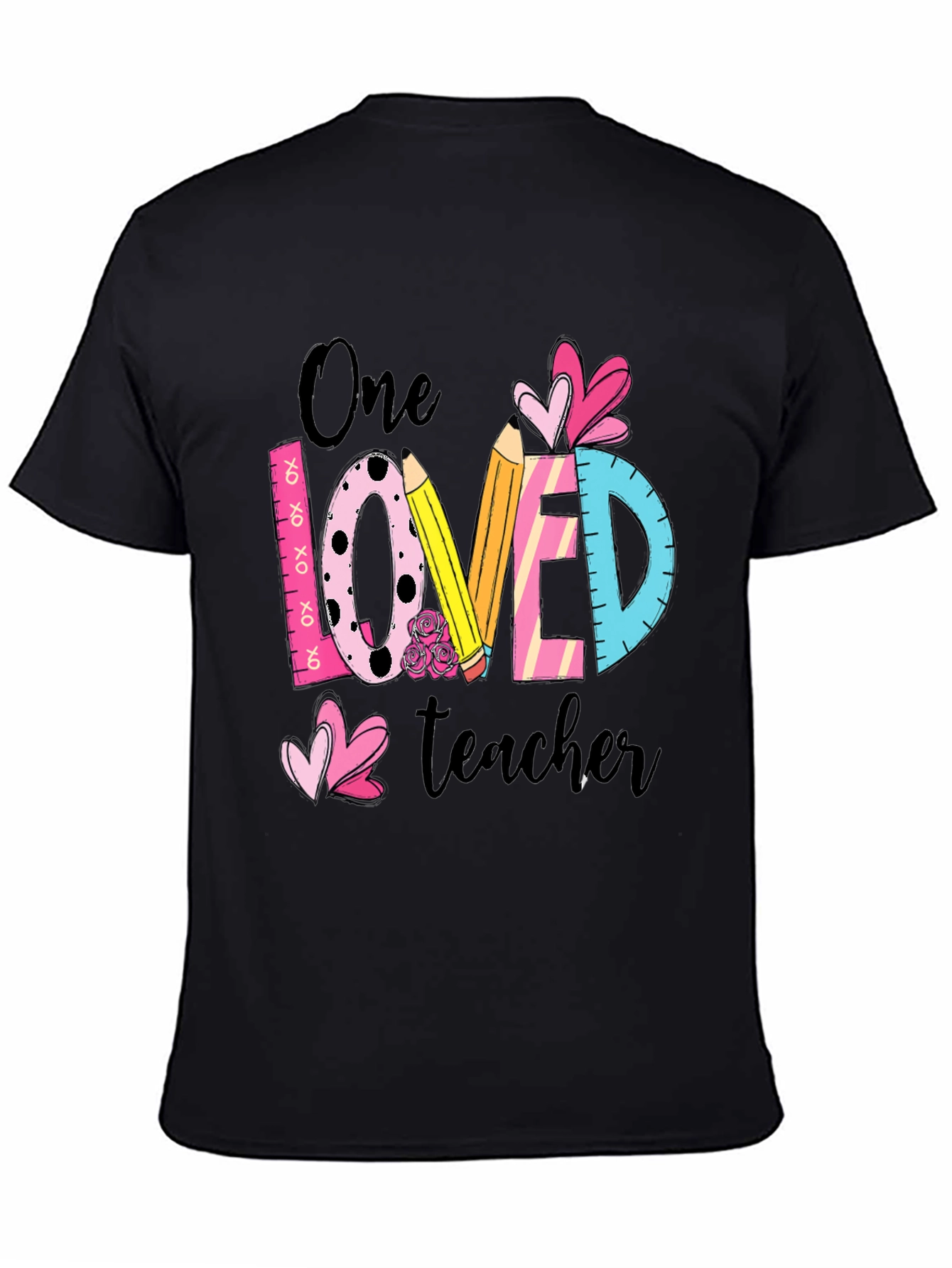 One Loved Teacher T-Shirt Teacher Appreciation Gift