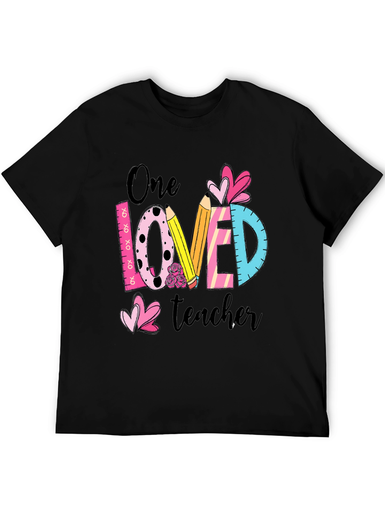 One Loved Teacher T-Shirt Teacher Appreciation Gift