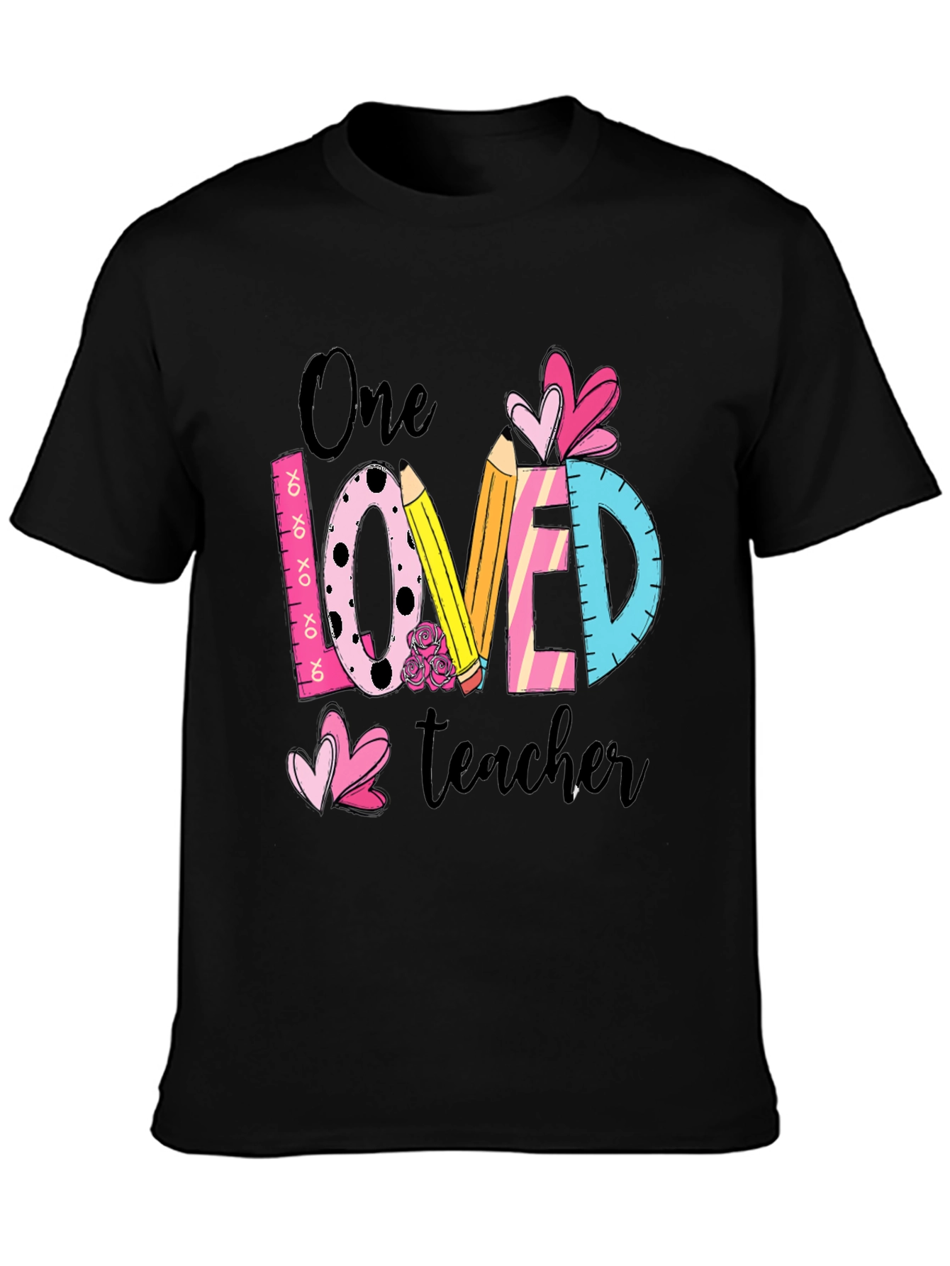 One Loved Teacher T-Shirt Teacher Appreciation Gift