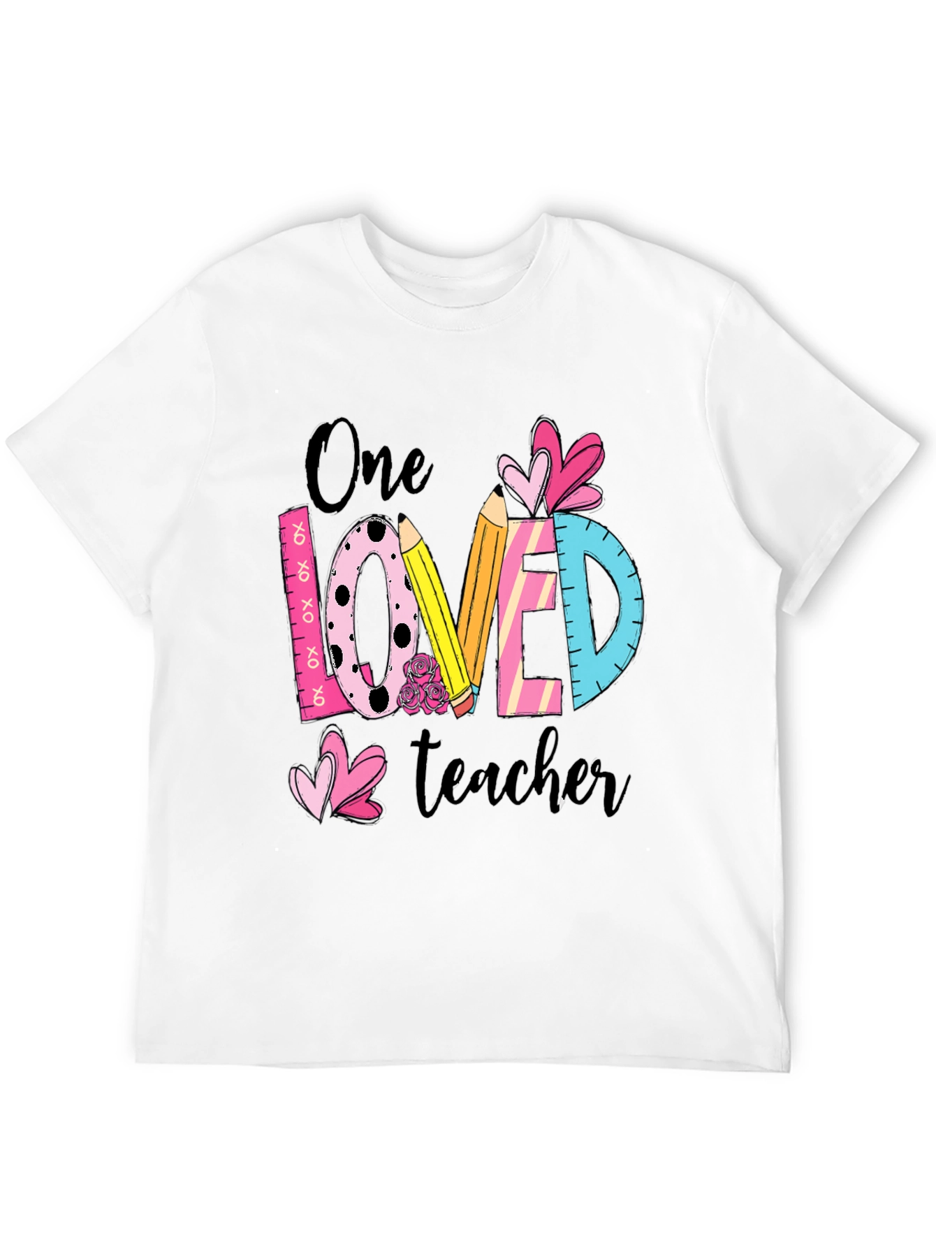 One Loved Teacher T-Shirt Teacher Appreciation Gift
