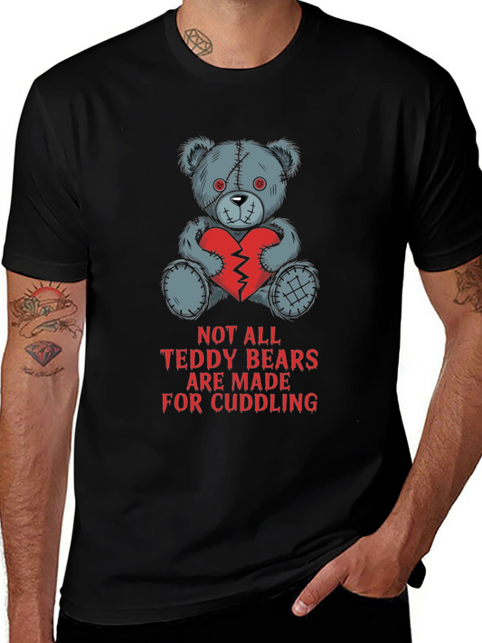 Edgy Teddy Bear T-Shirt - Not for Cuddling