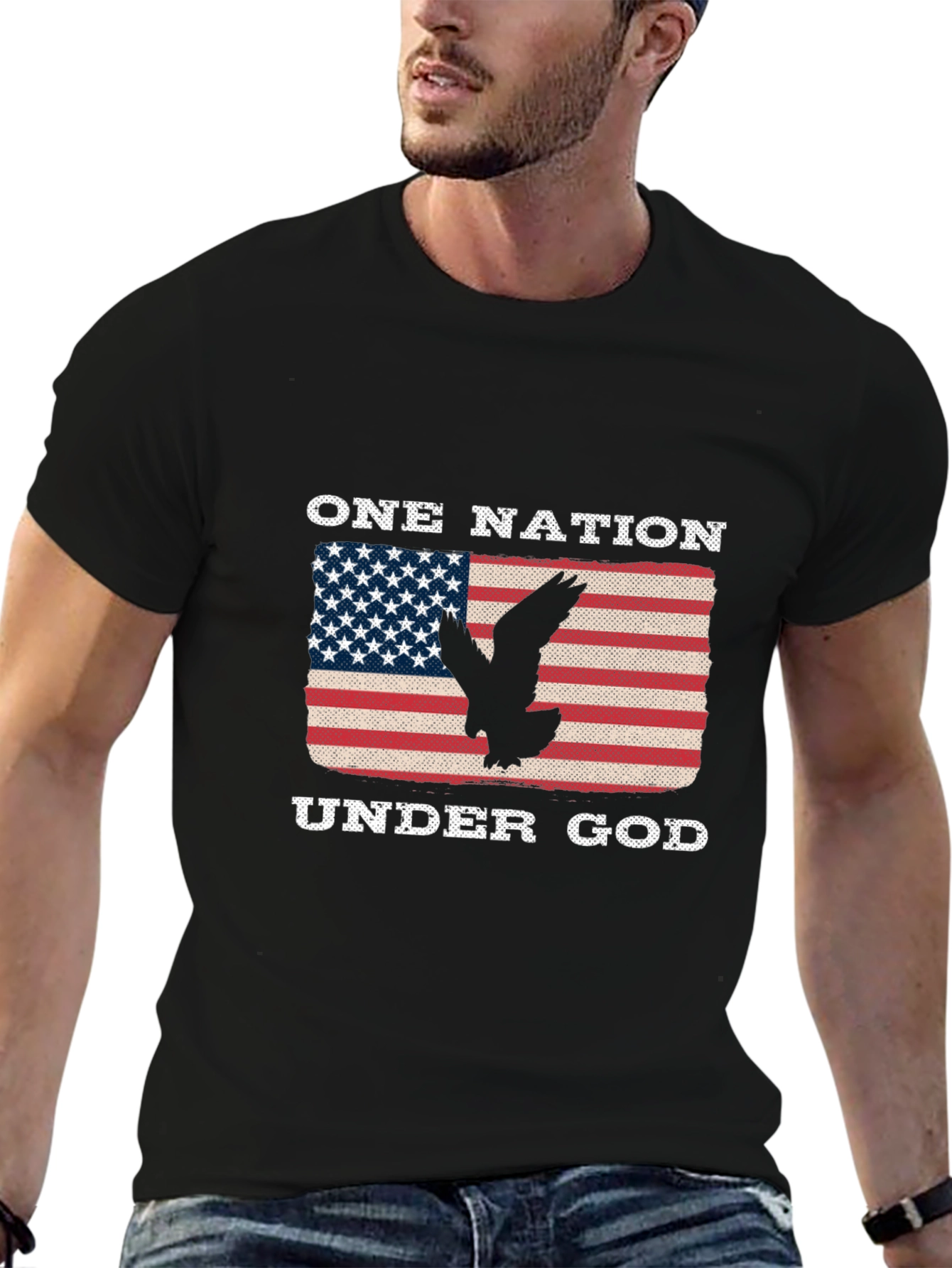 One Nation Under God Patriotic T-Shirt