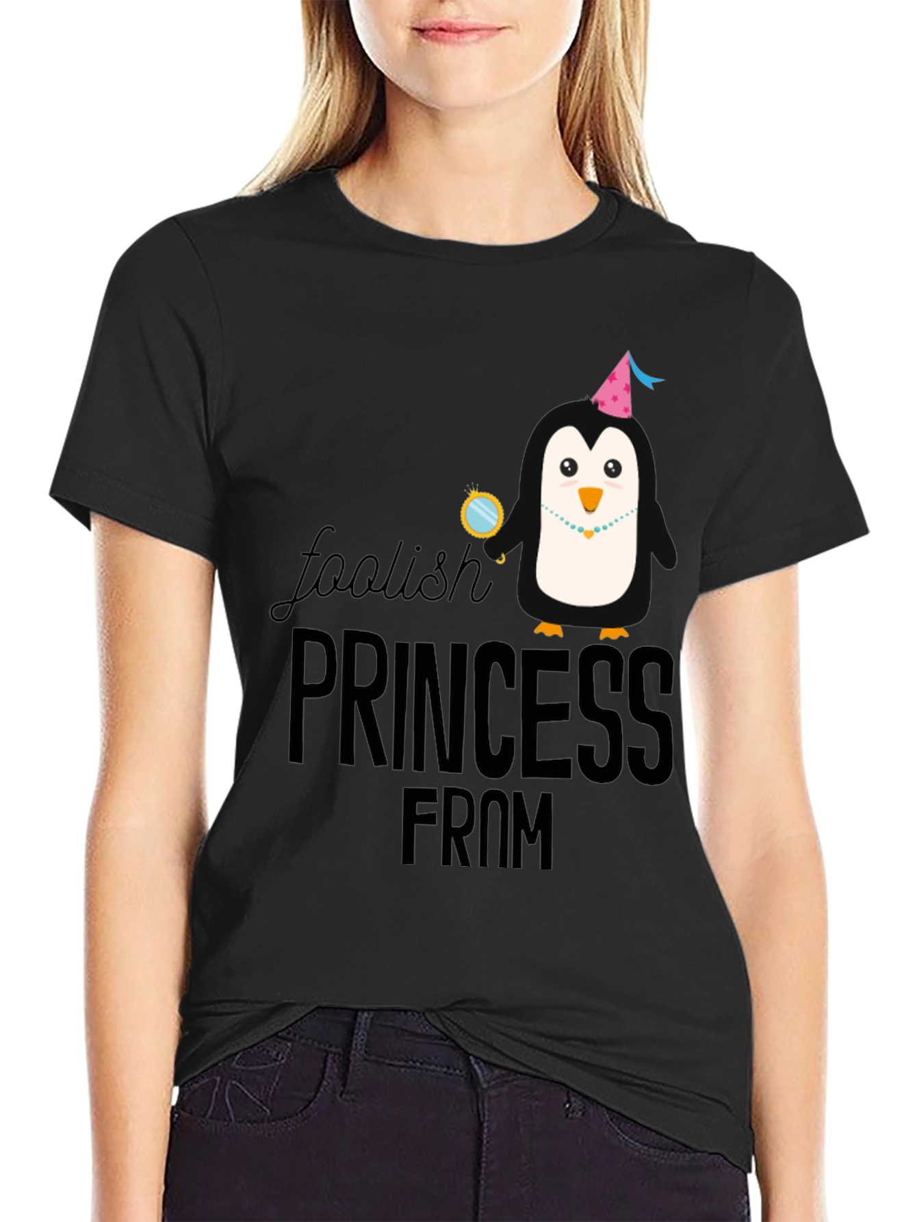 Penguin Princess Graphic T-Shirt