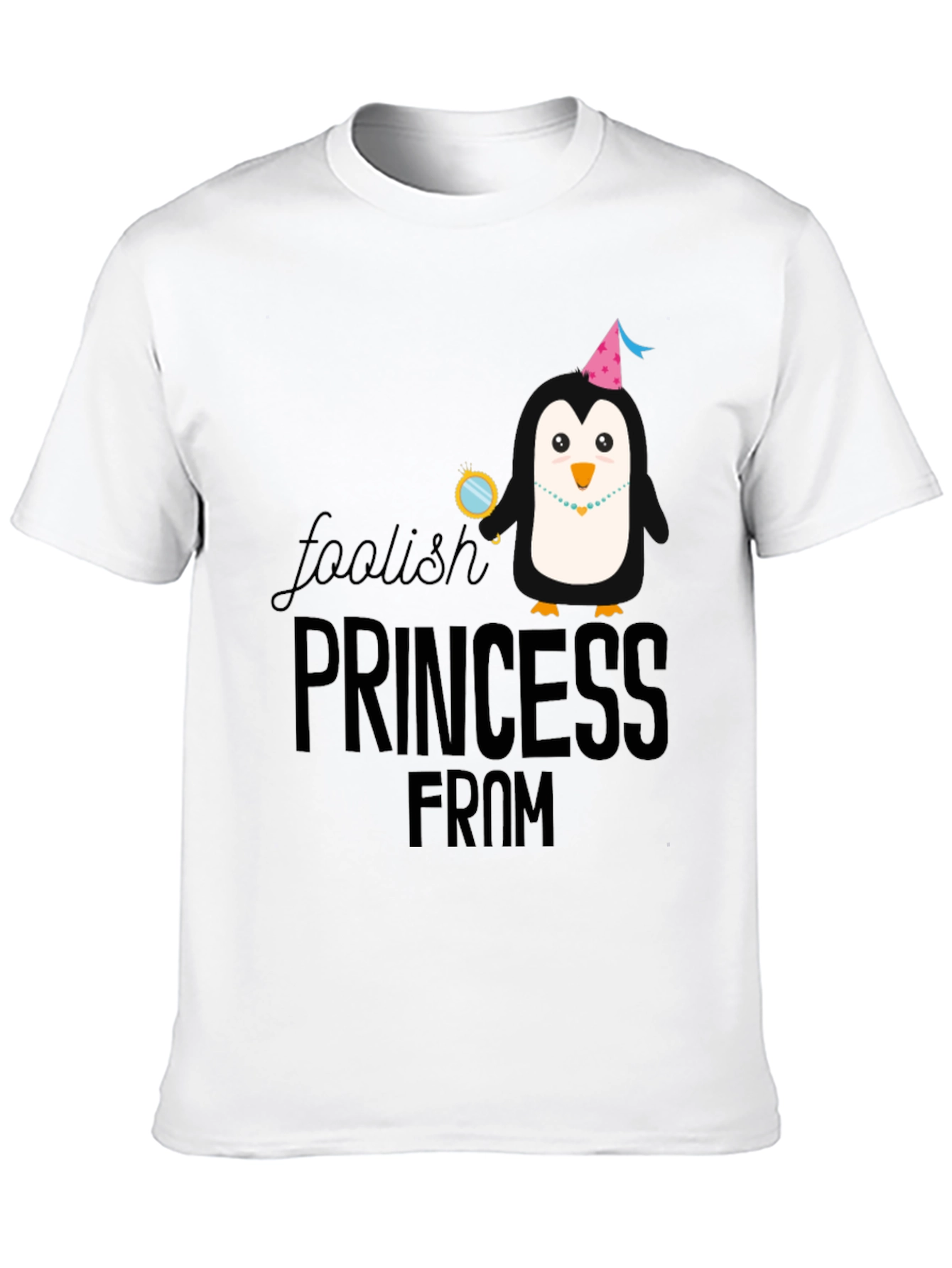 Penguin Princess Graphic T-Shirt