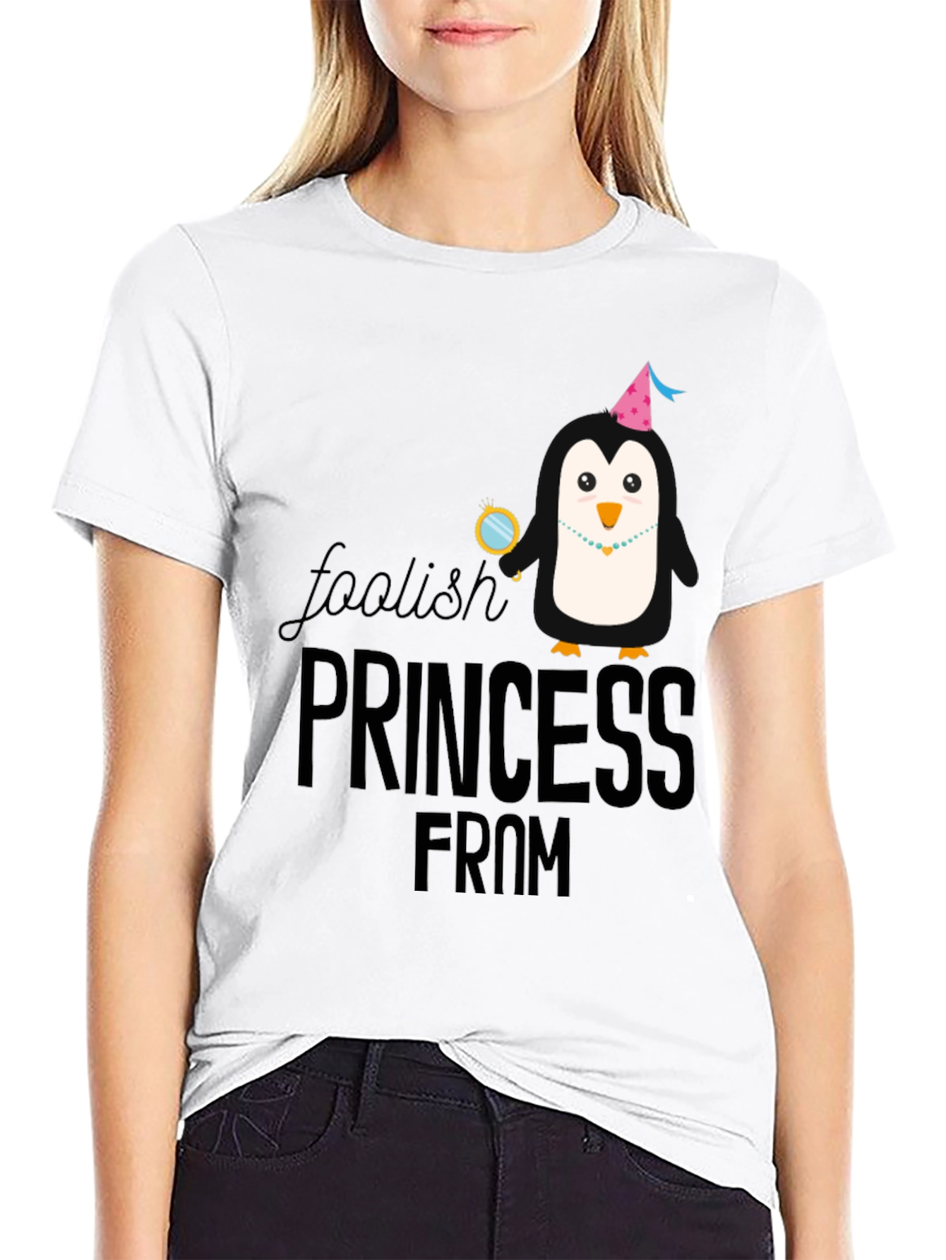 Penguin Princess Graphic T-Shirt