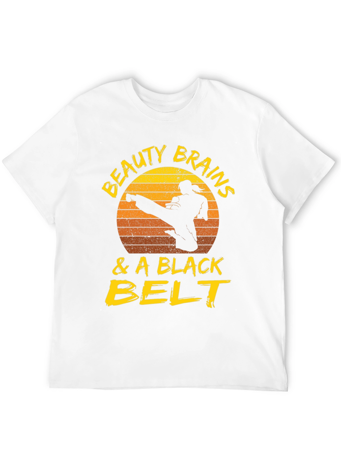 Beauty Brains & a Black Belt T-Shirt