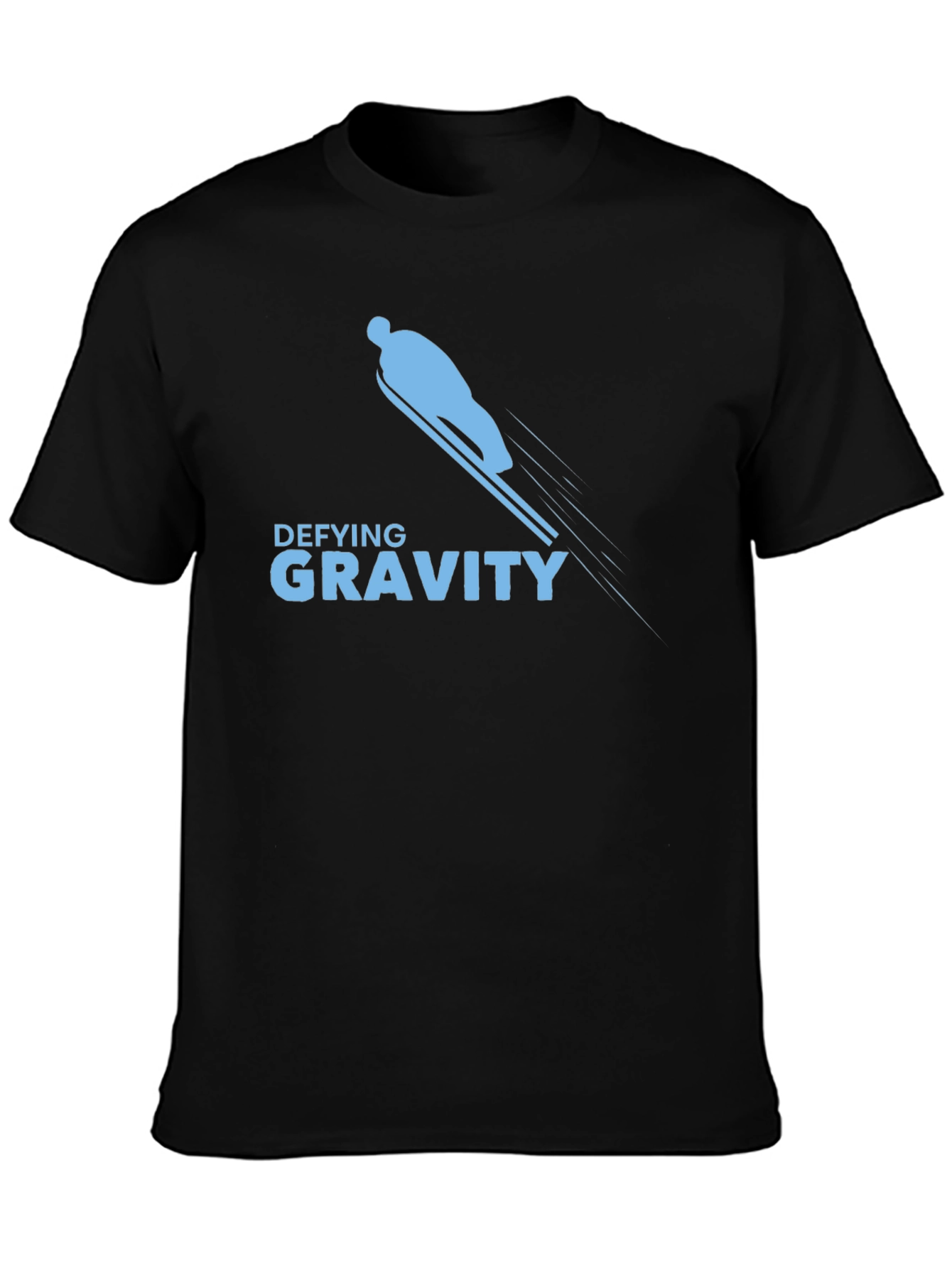 Defying Gravity Graphic Tee - Black