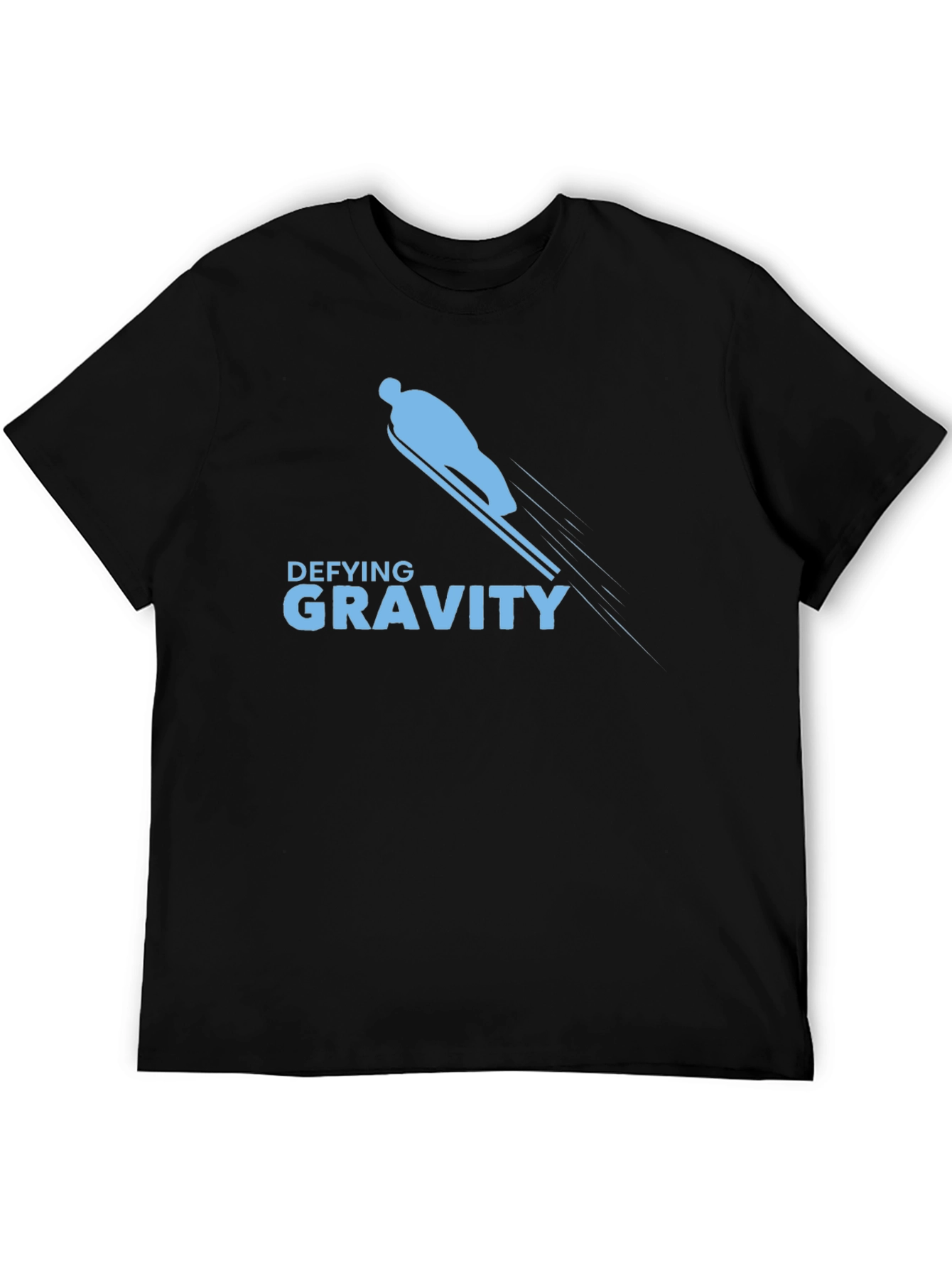 Defying Gravity Graphic Tee - Black