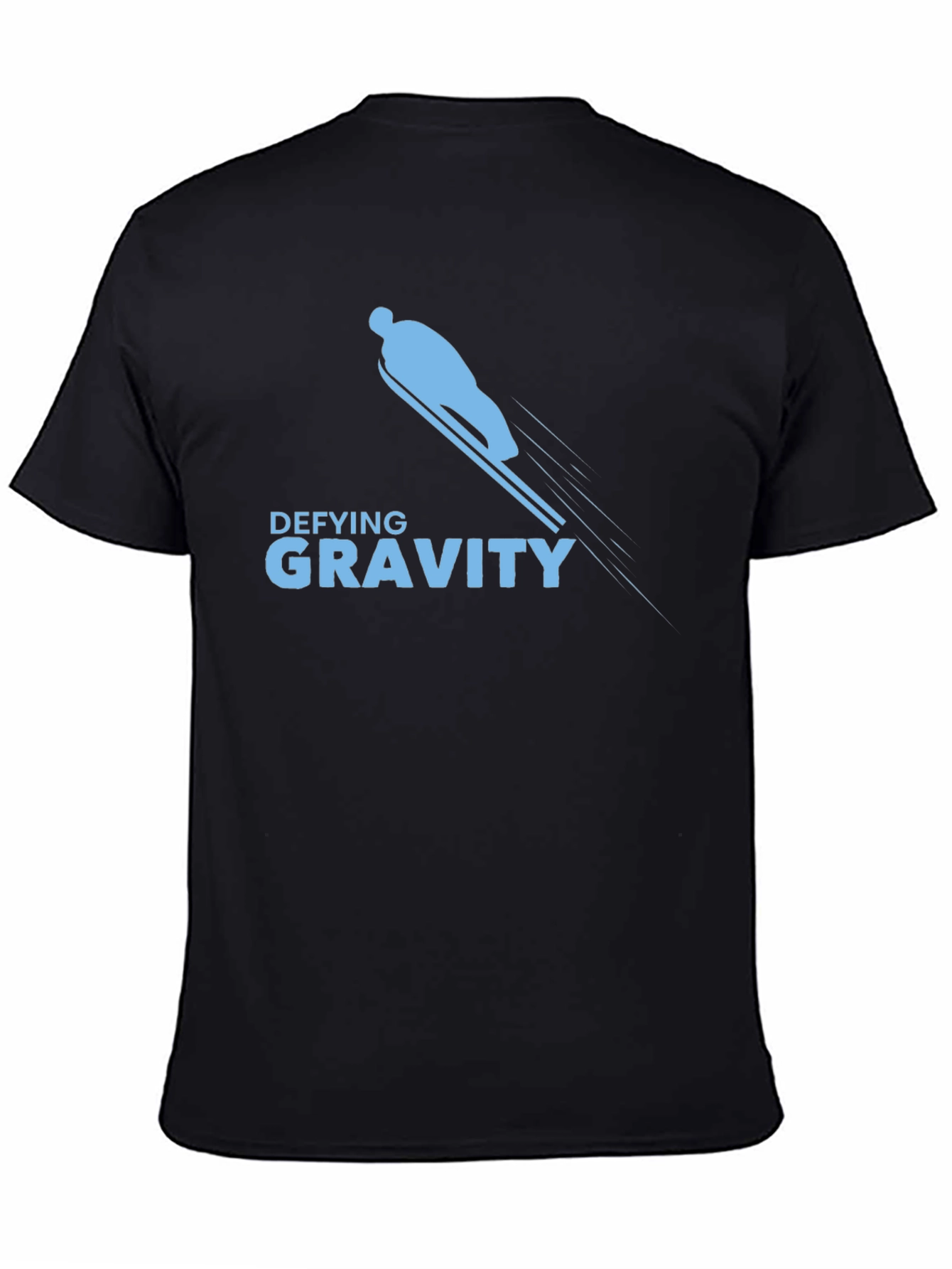Defying Gravity Graphic Tee - Black