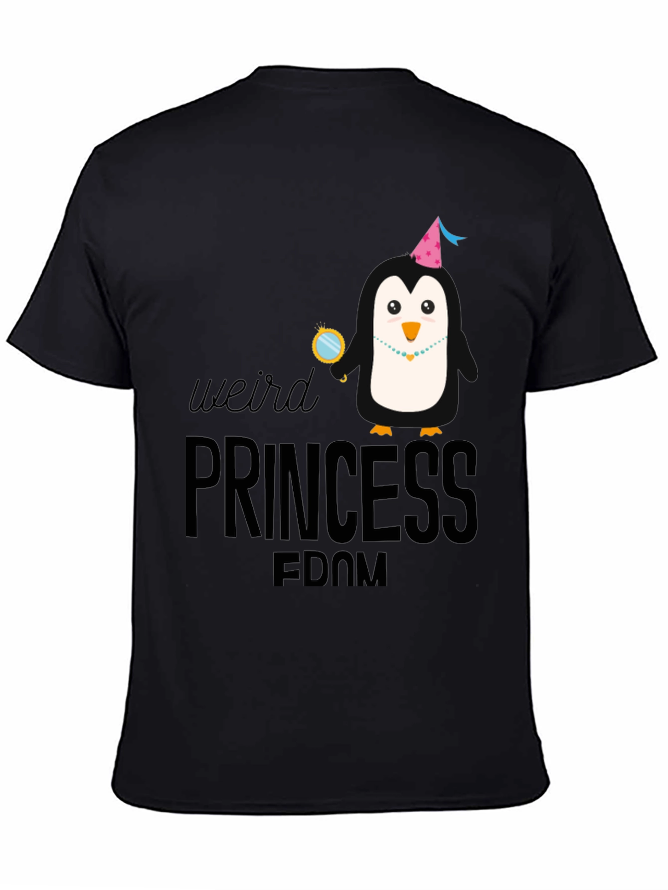 Weird Princess Penguin T-Shirt
