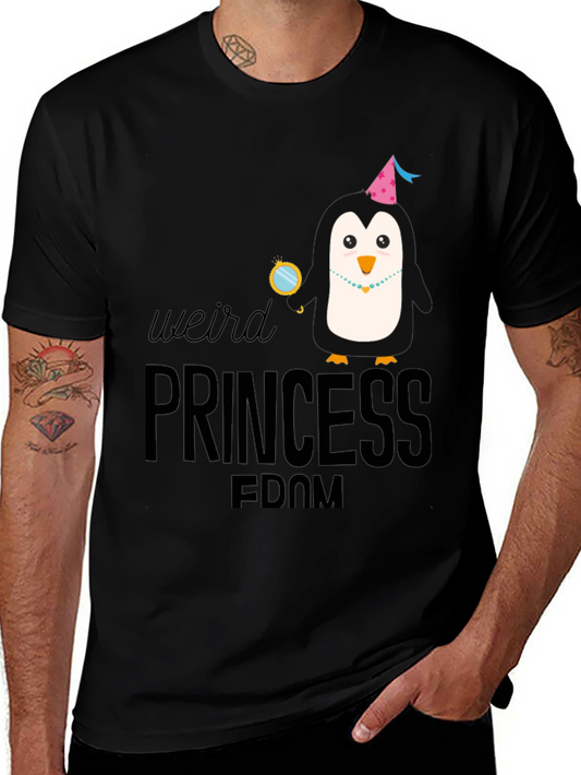 Weird Princess Penguin T-Shirt