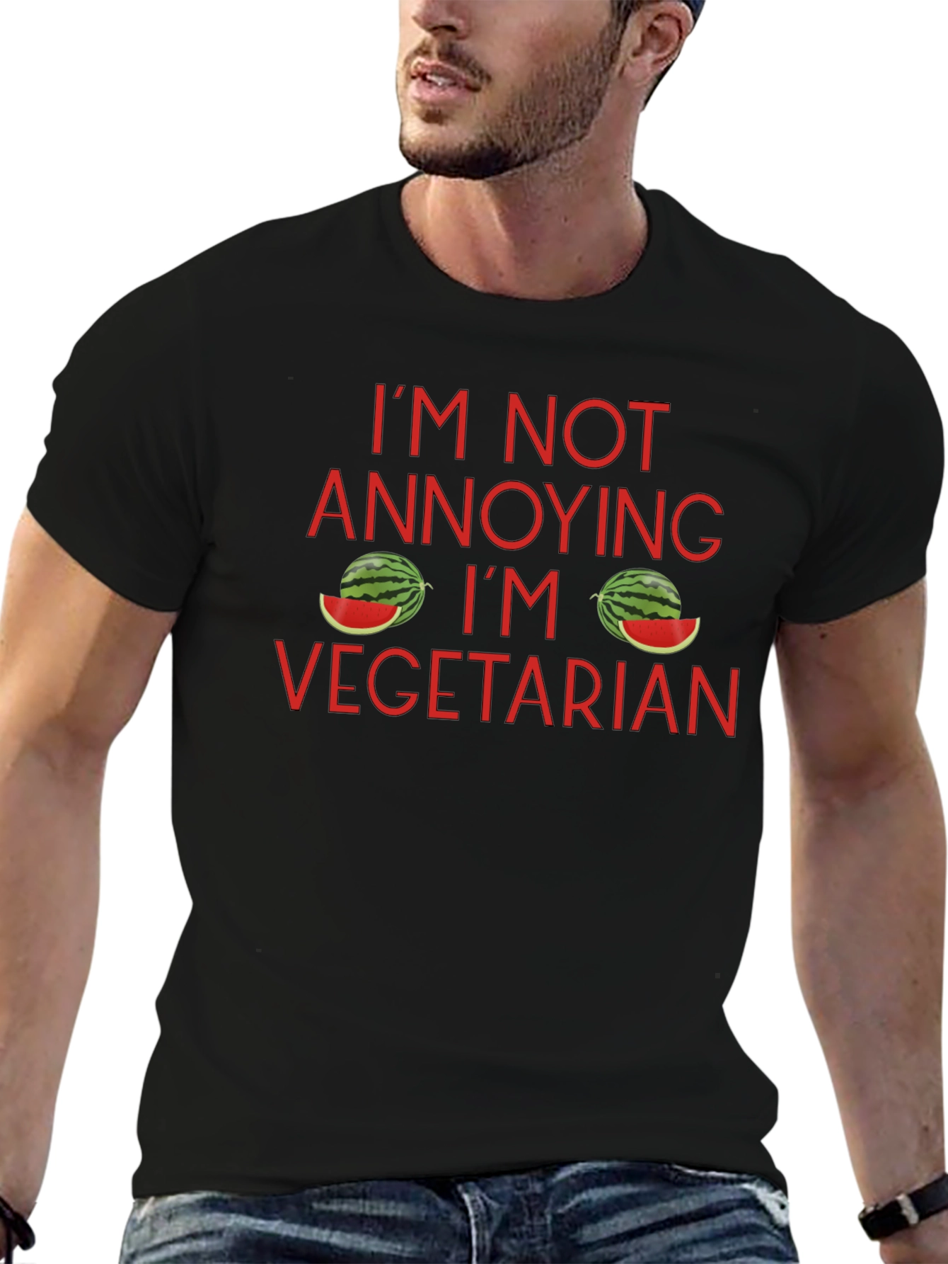 Im Not Annoying Im Vegetarian T-Shirt