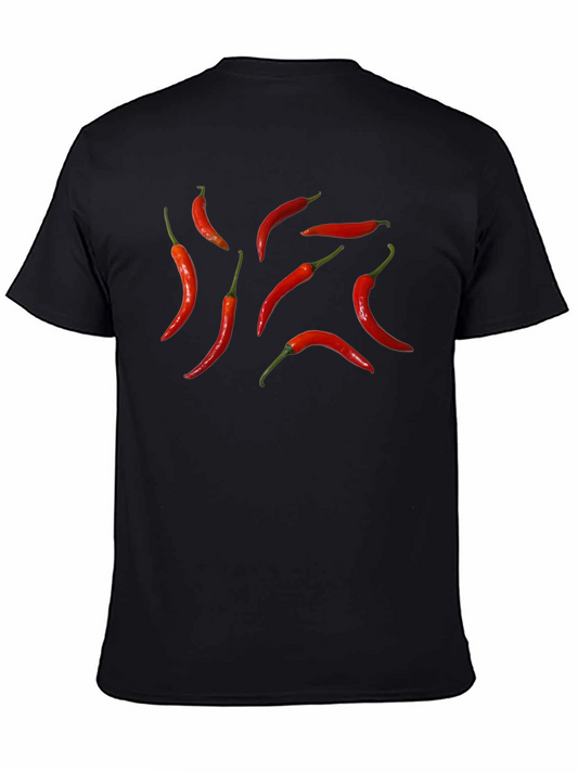 Spicy Red Pepper Graphic T-Shirt