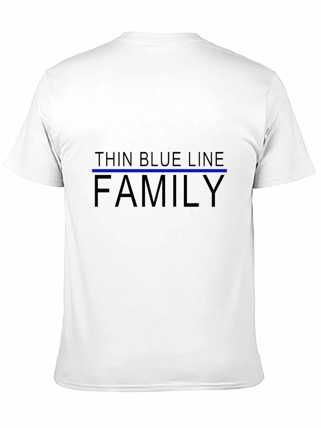 Thin Blue Line Family Black T-Shirt