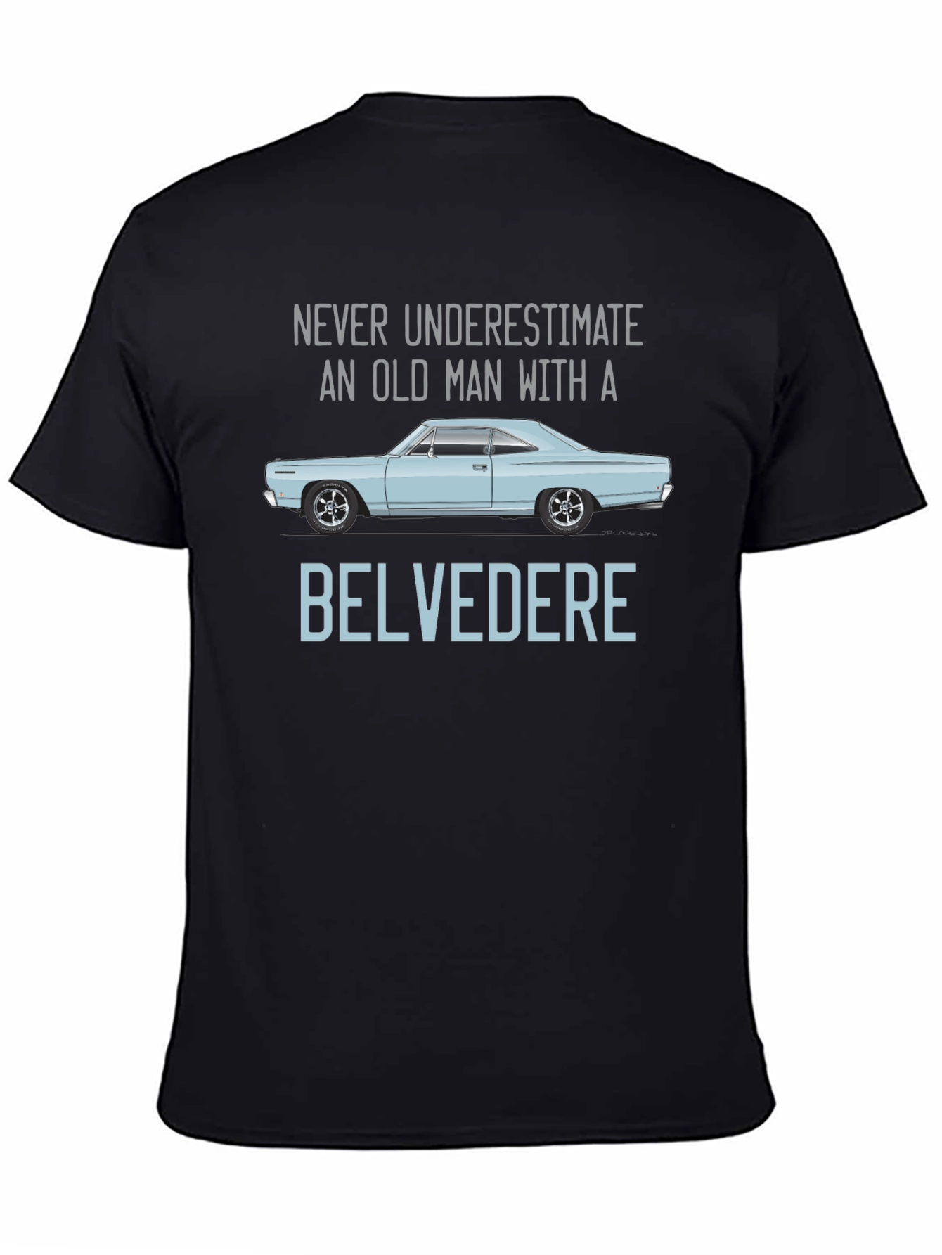 Belvedere Old Man Car T-Shirt