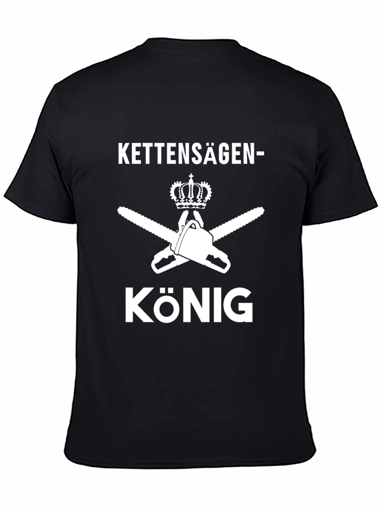 Kettensagen Konig T-Shirt Chainsaw King Tee