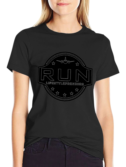 RUN Lifestylepreneurs Black T-Shirt