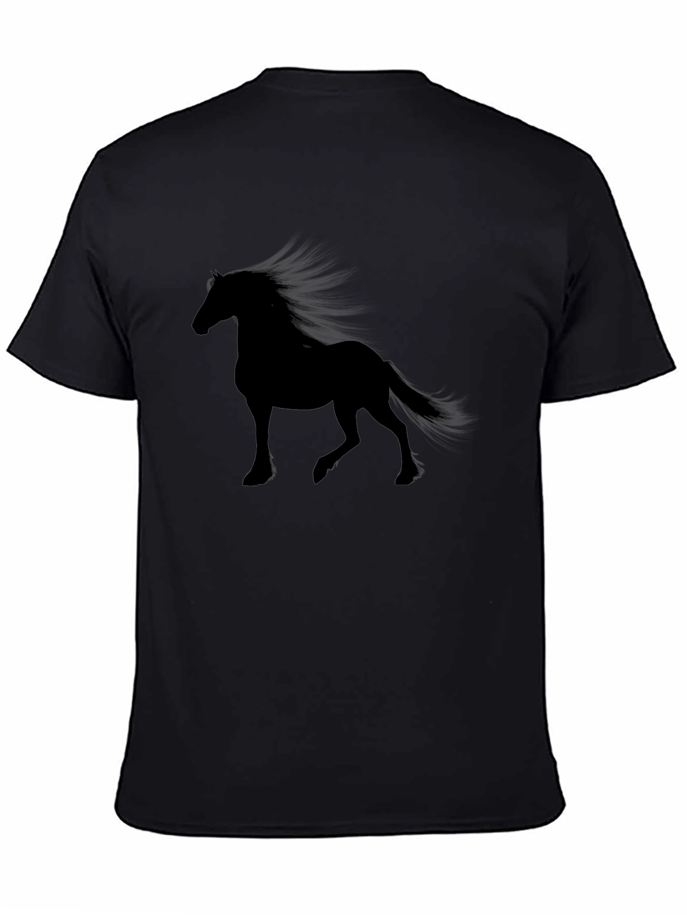Black Horse Silhouette Tee