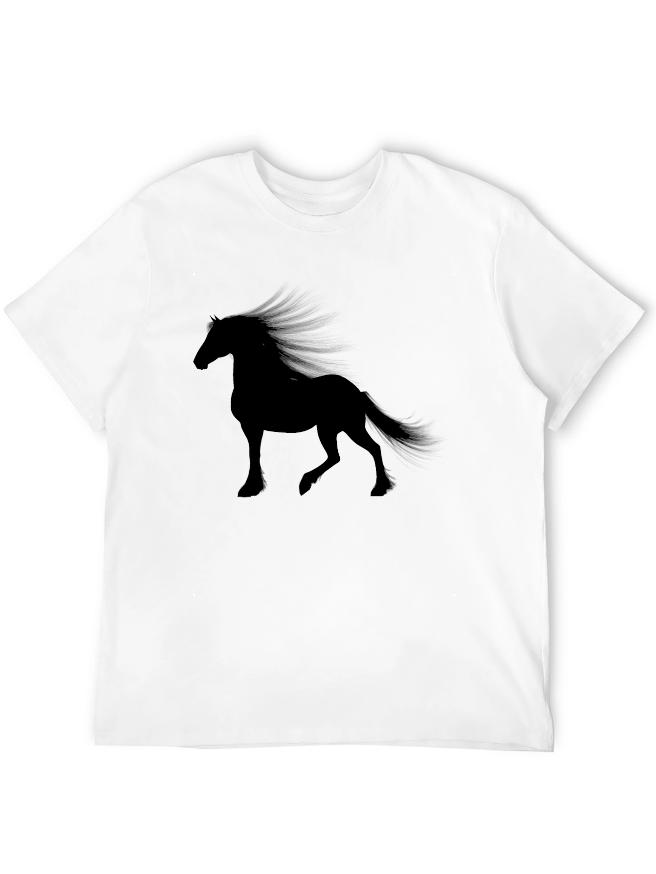 Black Horse Silhouette Tee