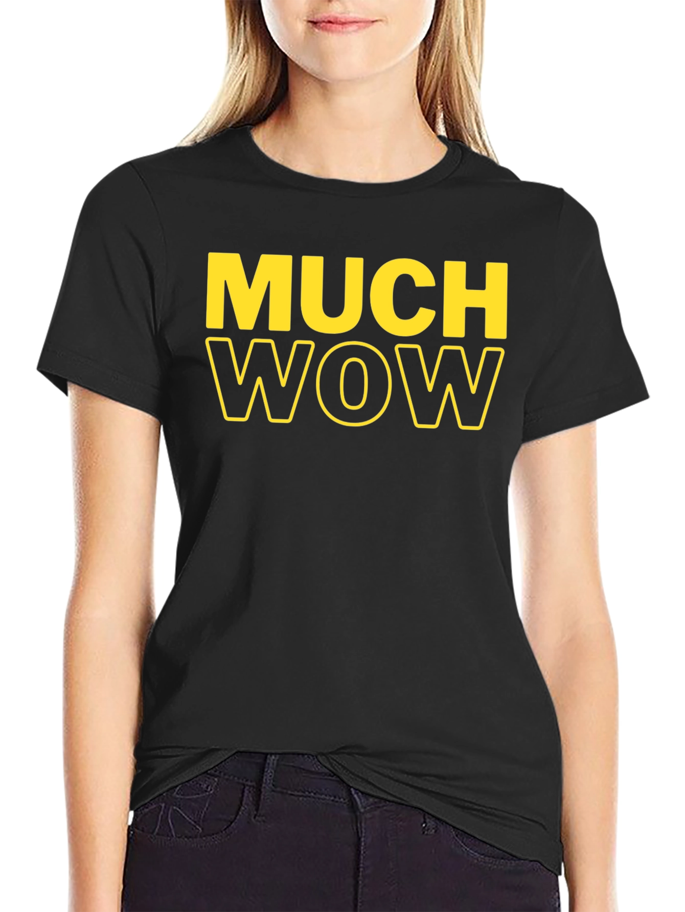Much Wow Graphic T-Shirt - Funny Doge Meme Tee