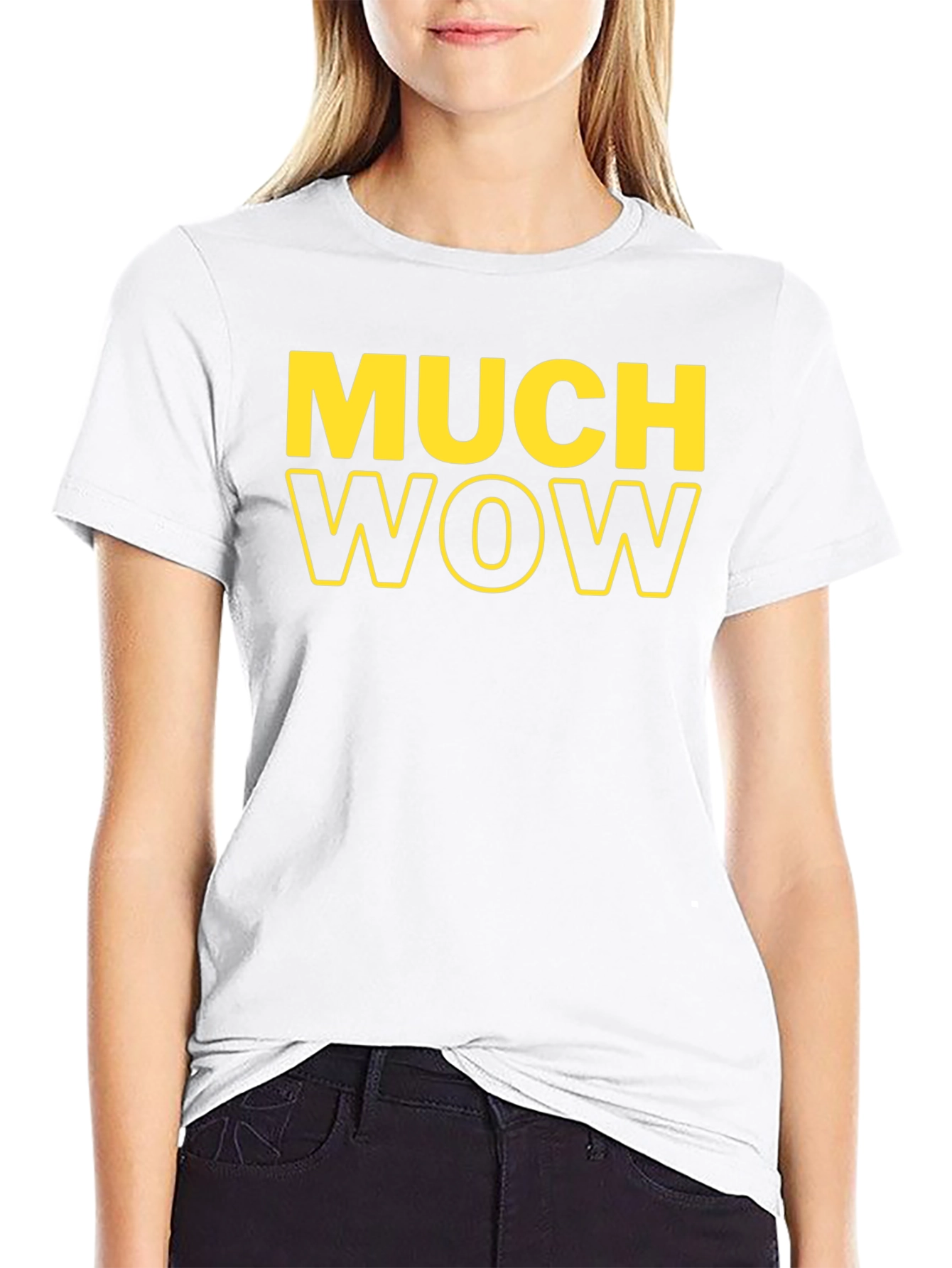 Much Wow Graphic T-Shirt - Funny Doge Meme Tee