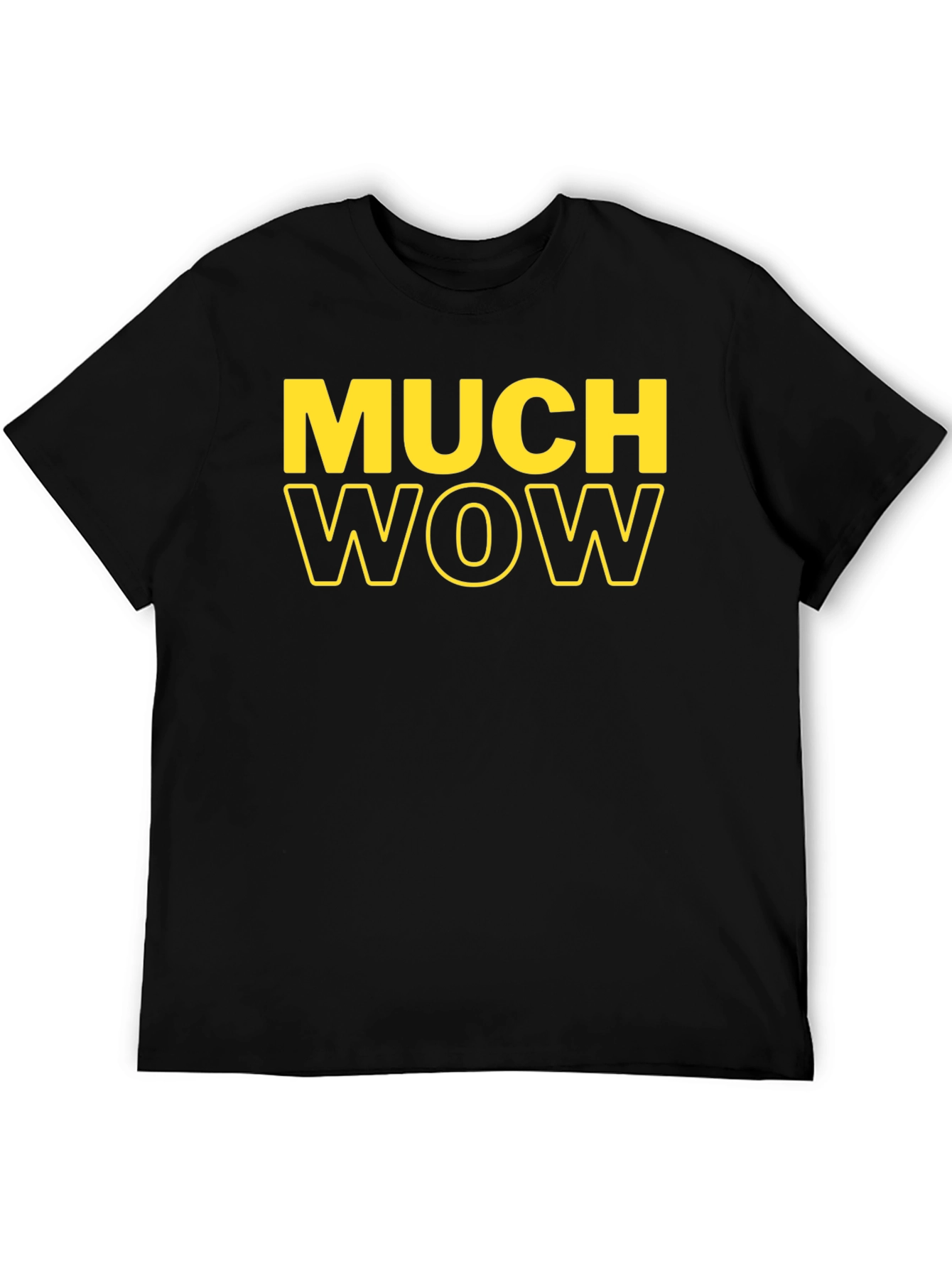Much Wow Graphic T-Shirt - Funny Doge Meme Tee