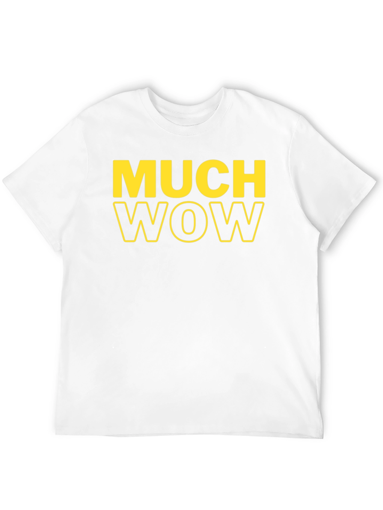 Much Wow Graphic T-Shirt - Funny Doge Meme Tee