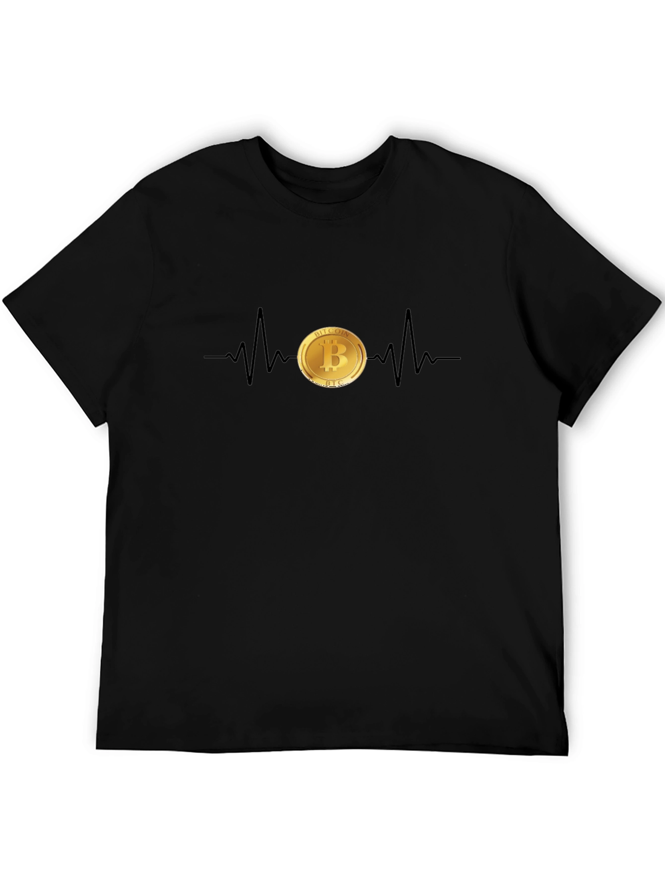 Bitcoin Heartbeat T-Shirt - Crypto Currency Tee