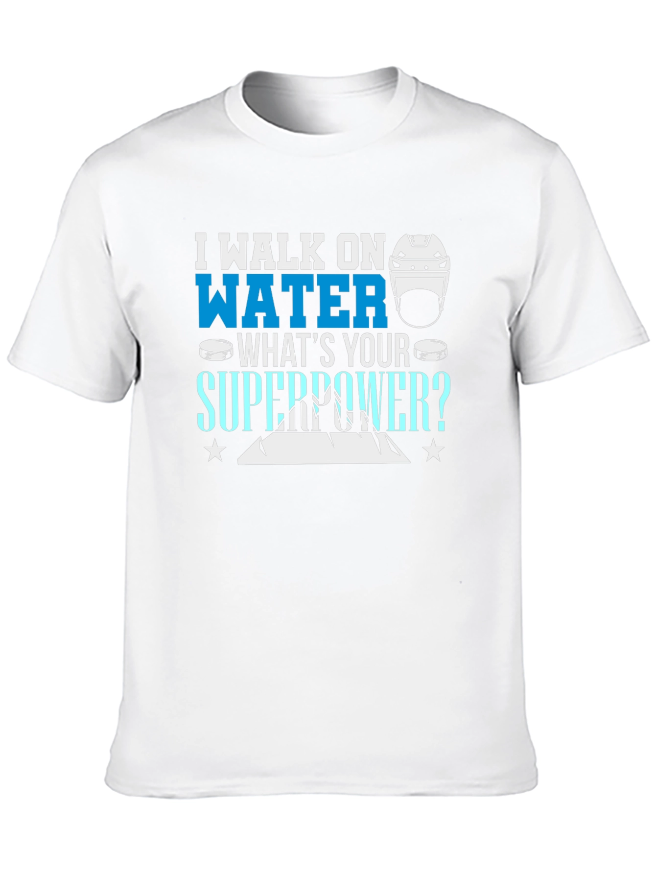 I Walk On Water T-Shirt - Hockey Superpower Tee