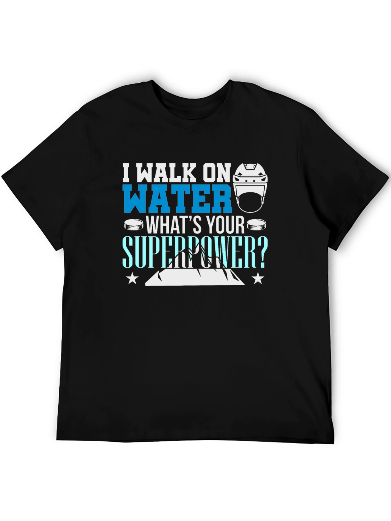 I Walk On Water T-Shirt - Hockey Superpower Tee
