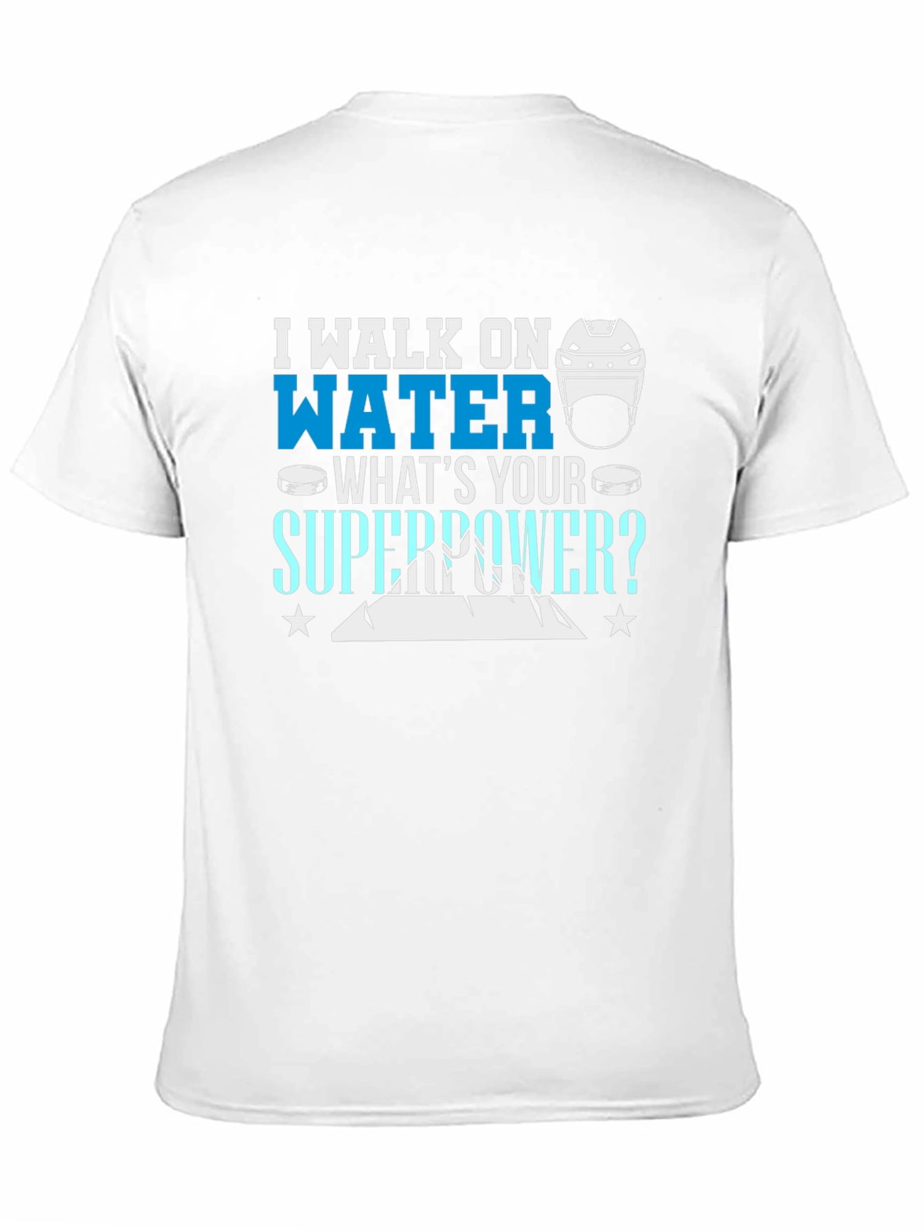 I Walk On Water T-Shirt - Hockey Superpower Tee