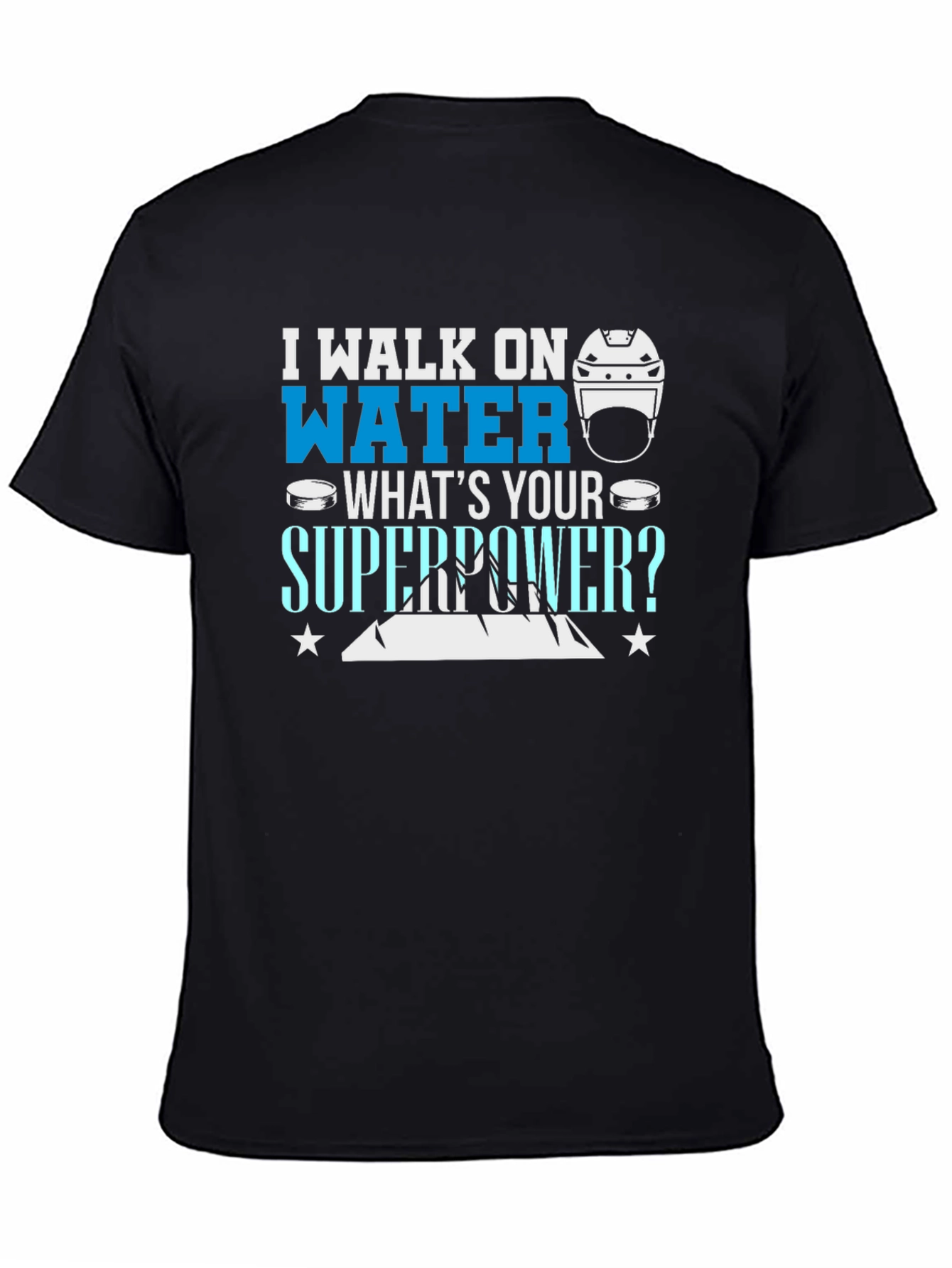 I Walk On Water T-Shirt - Hockey Superpower Tee