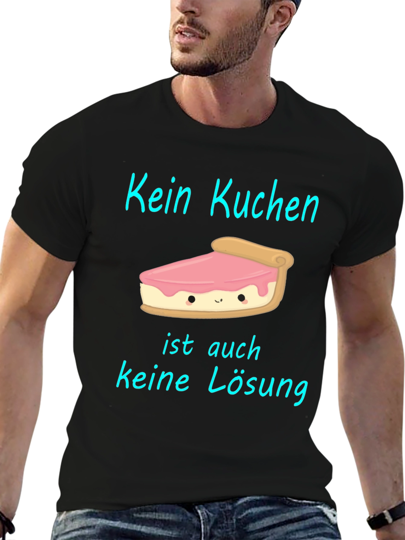 Kein Kuchen T-Shirt: Cake Slice Humor Tee