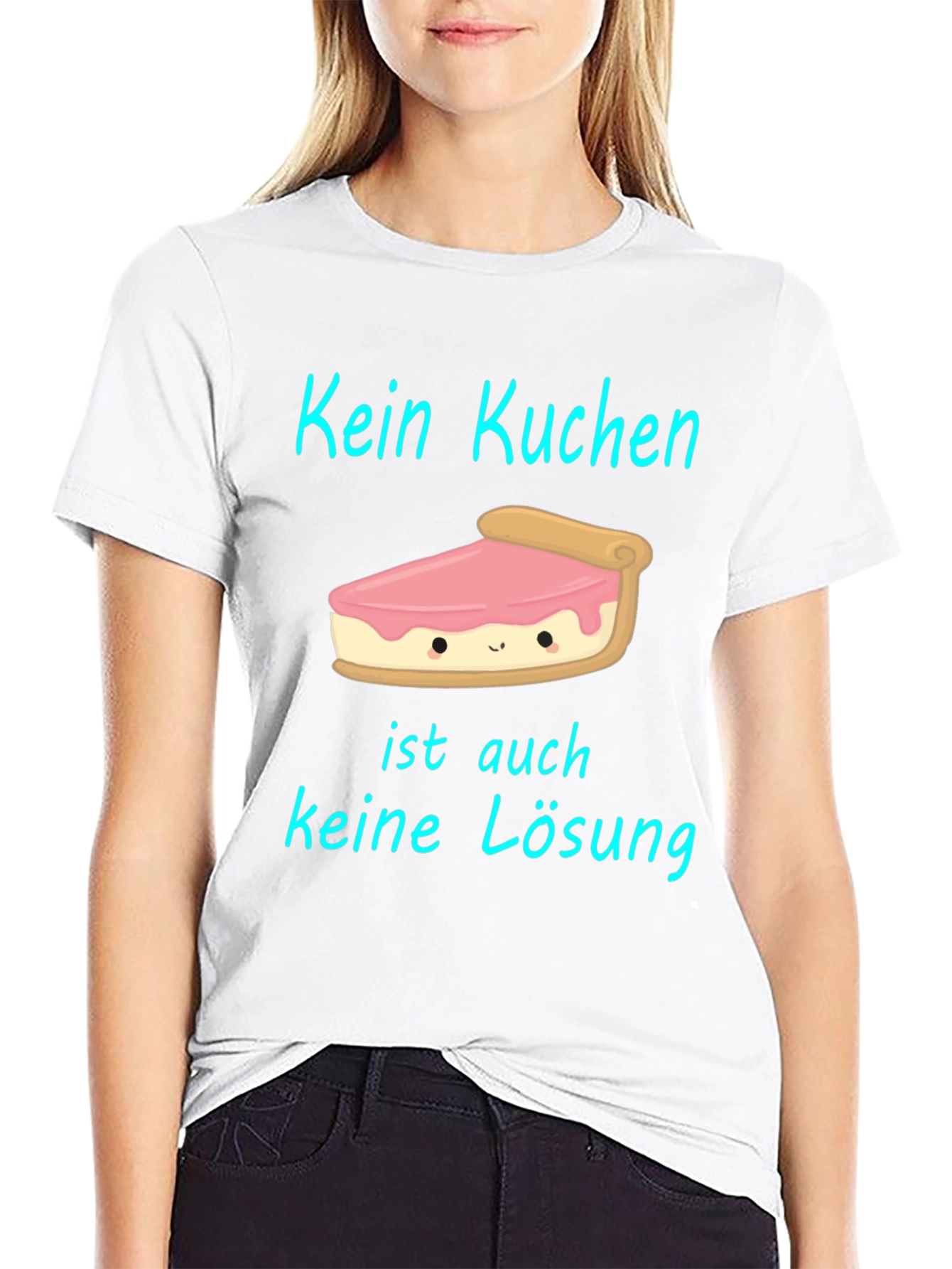 Kein Kuchen T-Shirt: Cake Slice Humor Tee