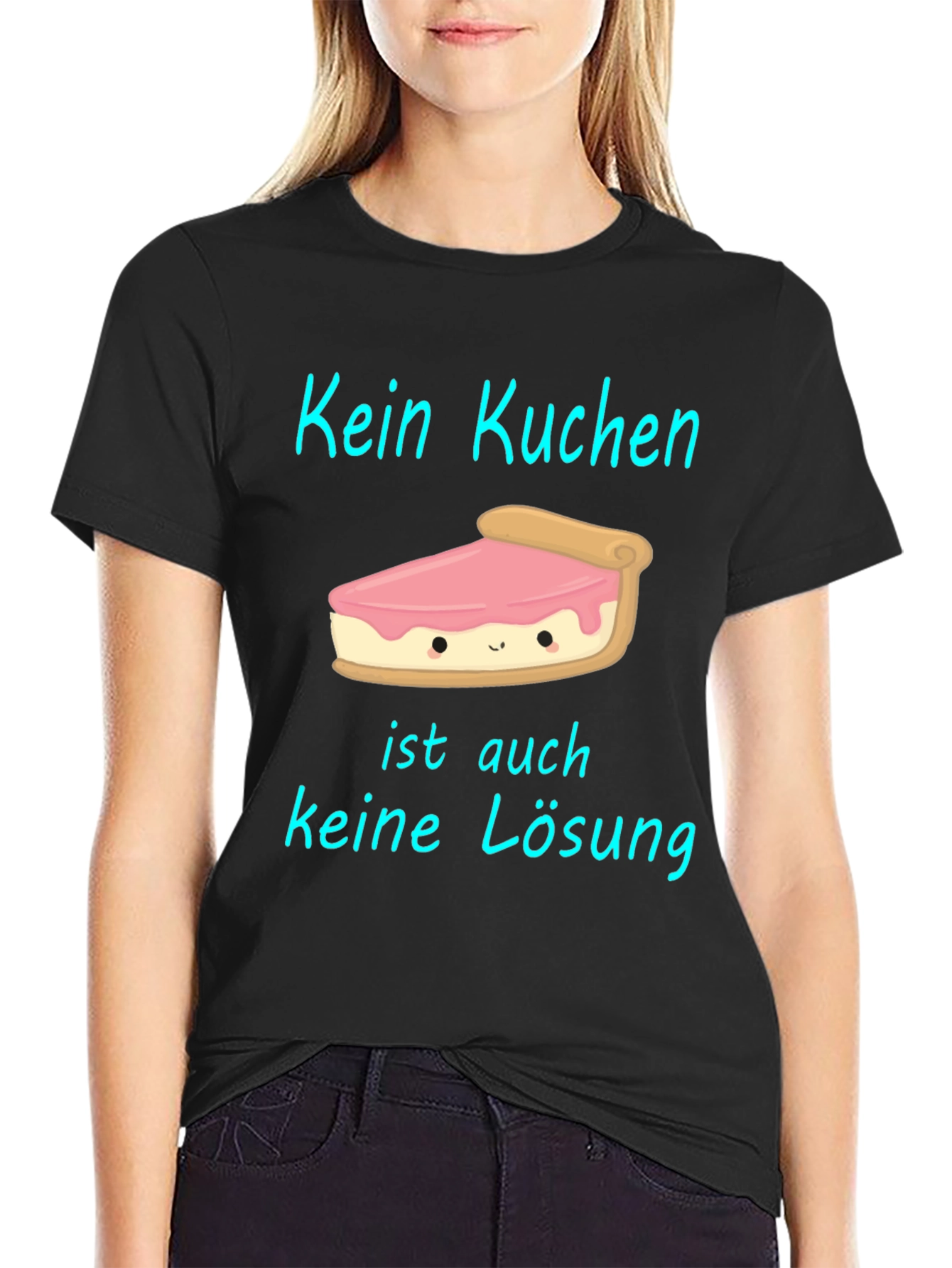 Kein Kuchen T-Shirt: Cake Slice Humor Tee