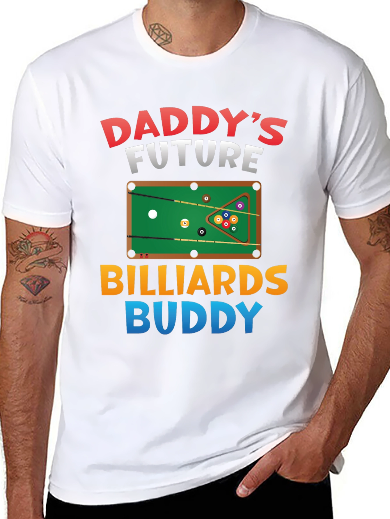 Daddys Future Billiards Buddy T-Shirt