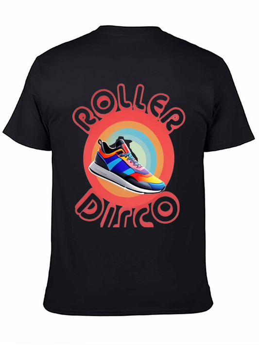 Roller Disco Graphic Tee - Retro Skate Style