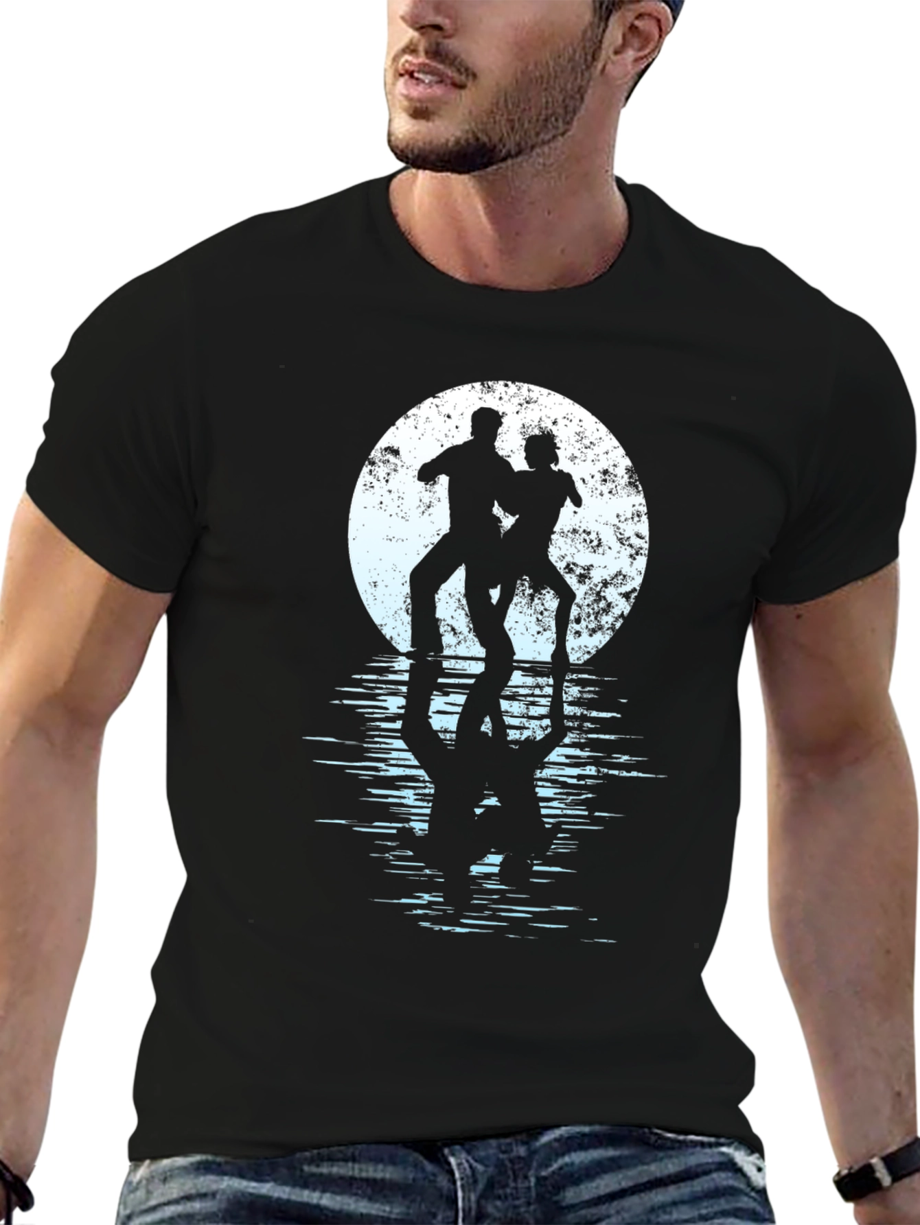 Silhouette Couple Dance T-Shirt