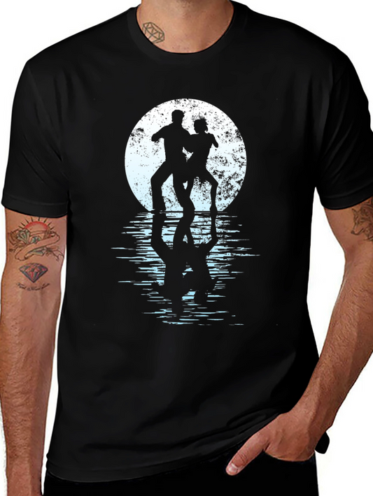 Silhouette Couple Dance T-Shirt