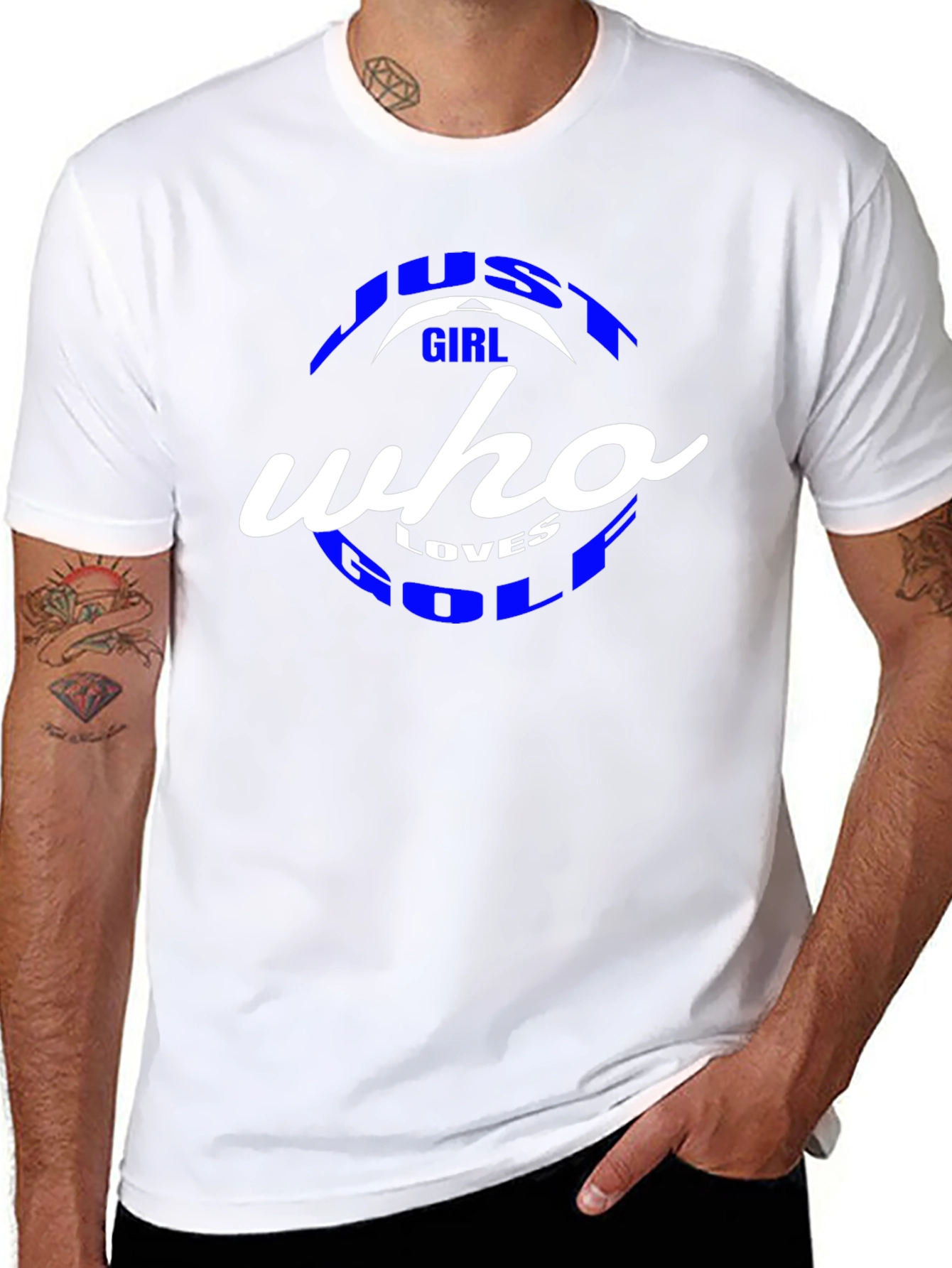 Just A Girl Who Loves Golf T-Shirt