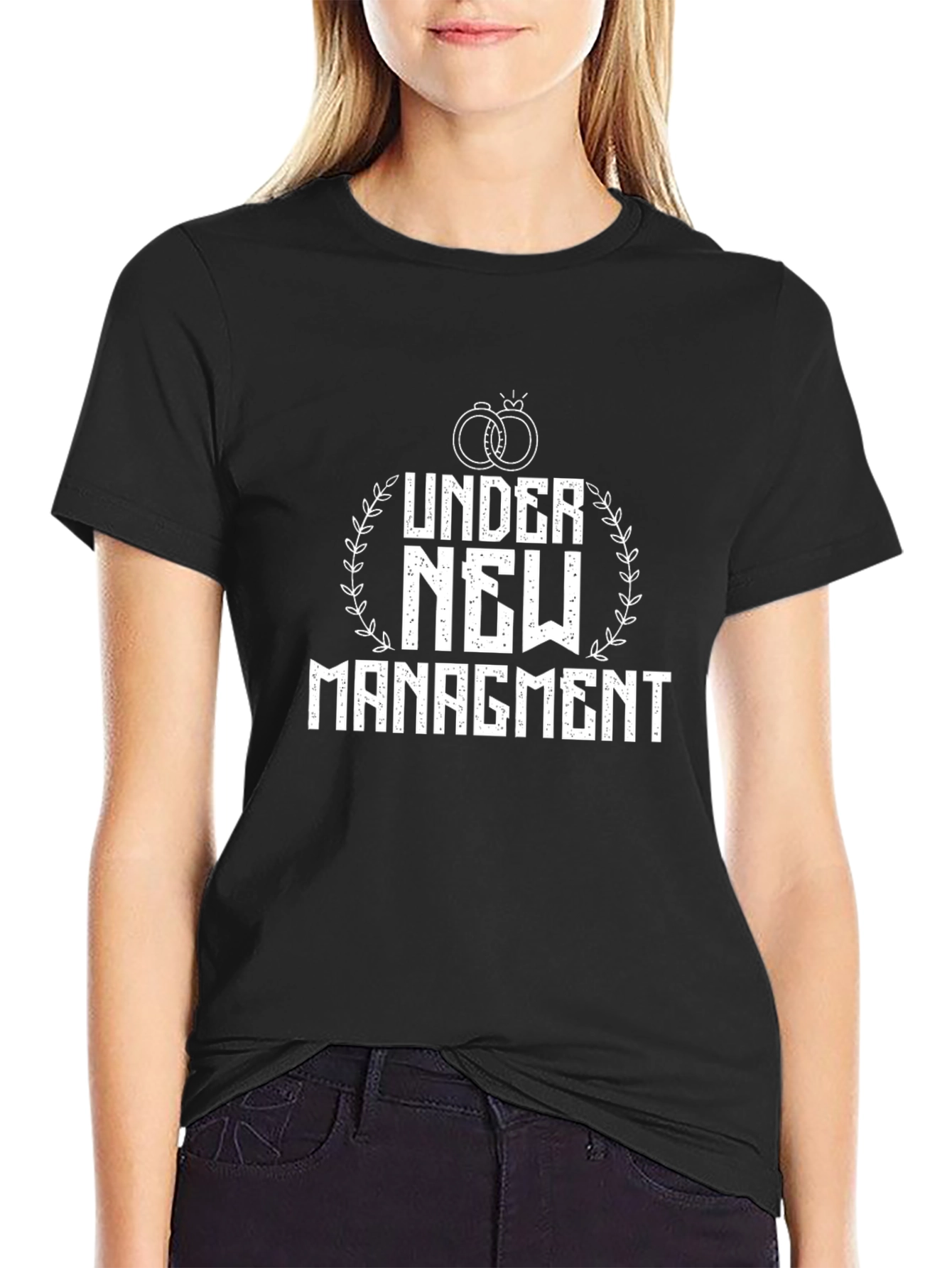 Under New Management Graphic Tee - Wedding Humor