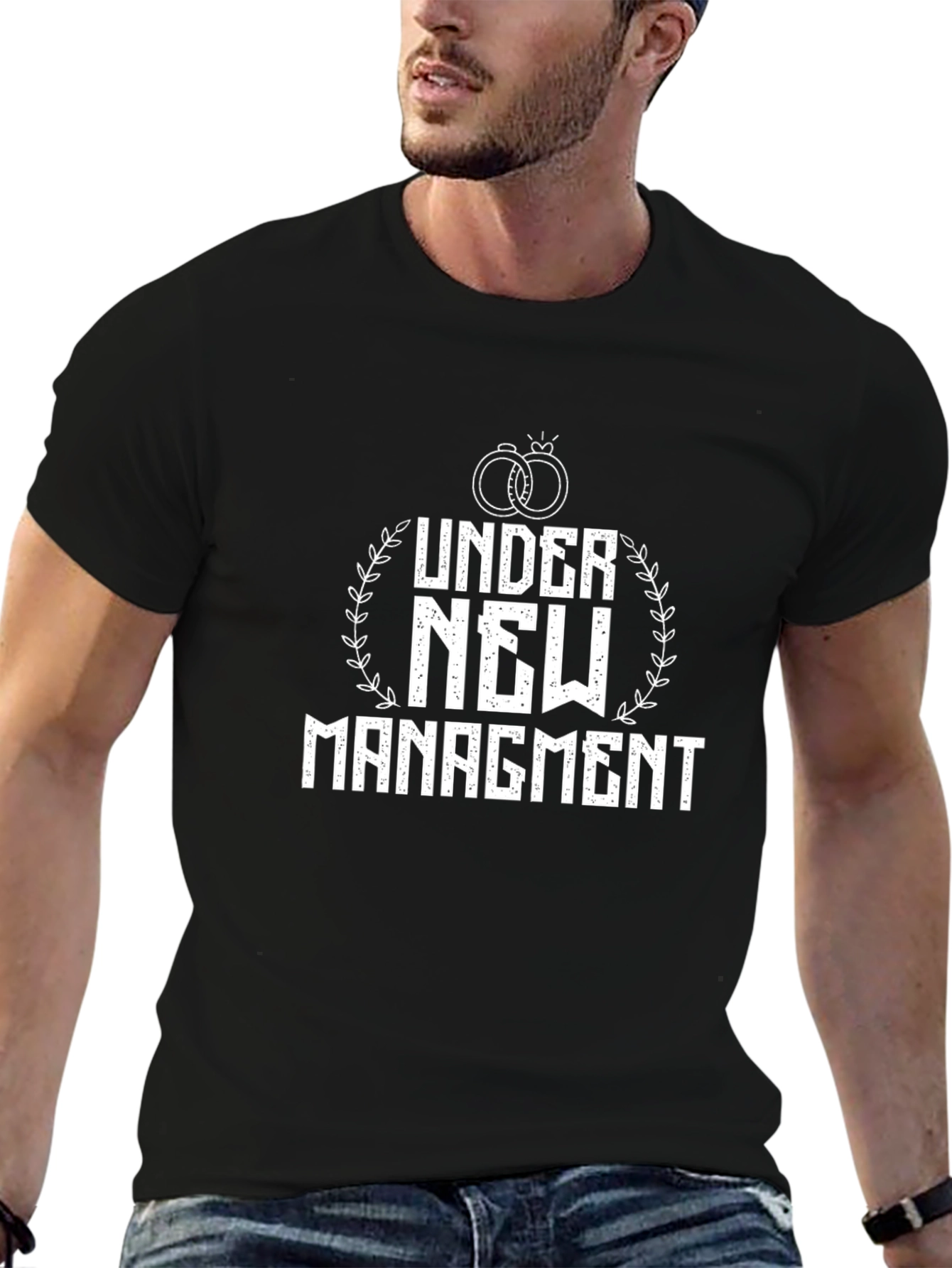 Under New Management Graphic Tee - Wedding Humor